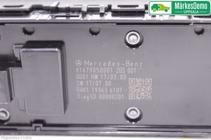 Mercedes-Benz MB A-KLASS (W177) 18- Strömställare Elhiss