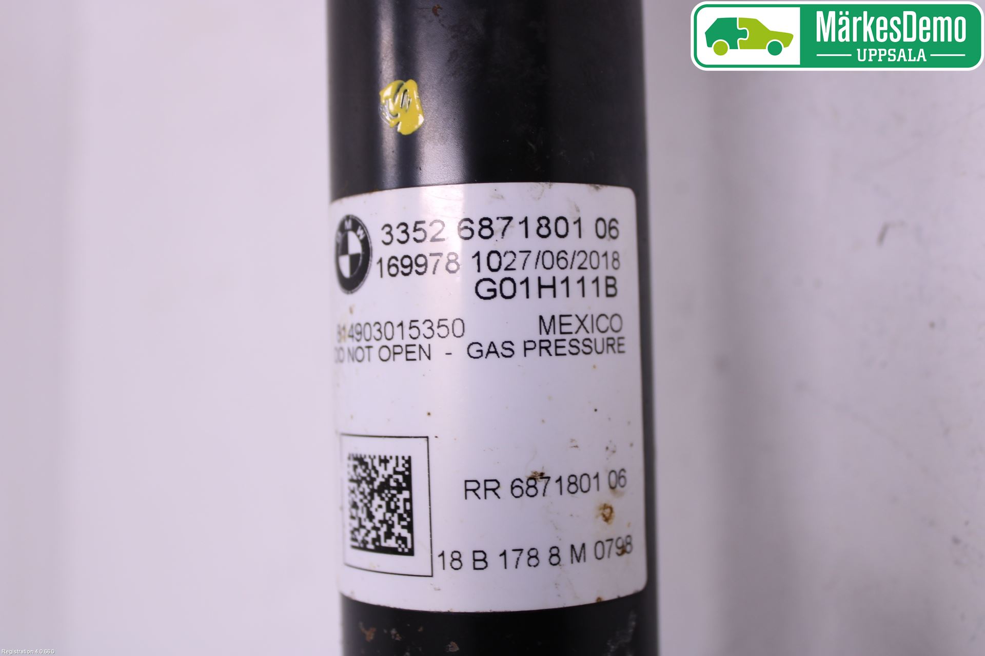 BMW X3 G01 18- Fjäderben Bak Vänster