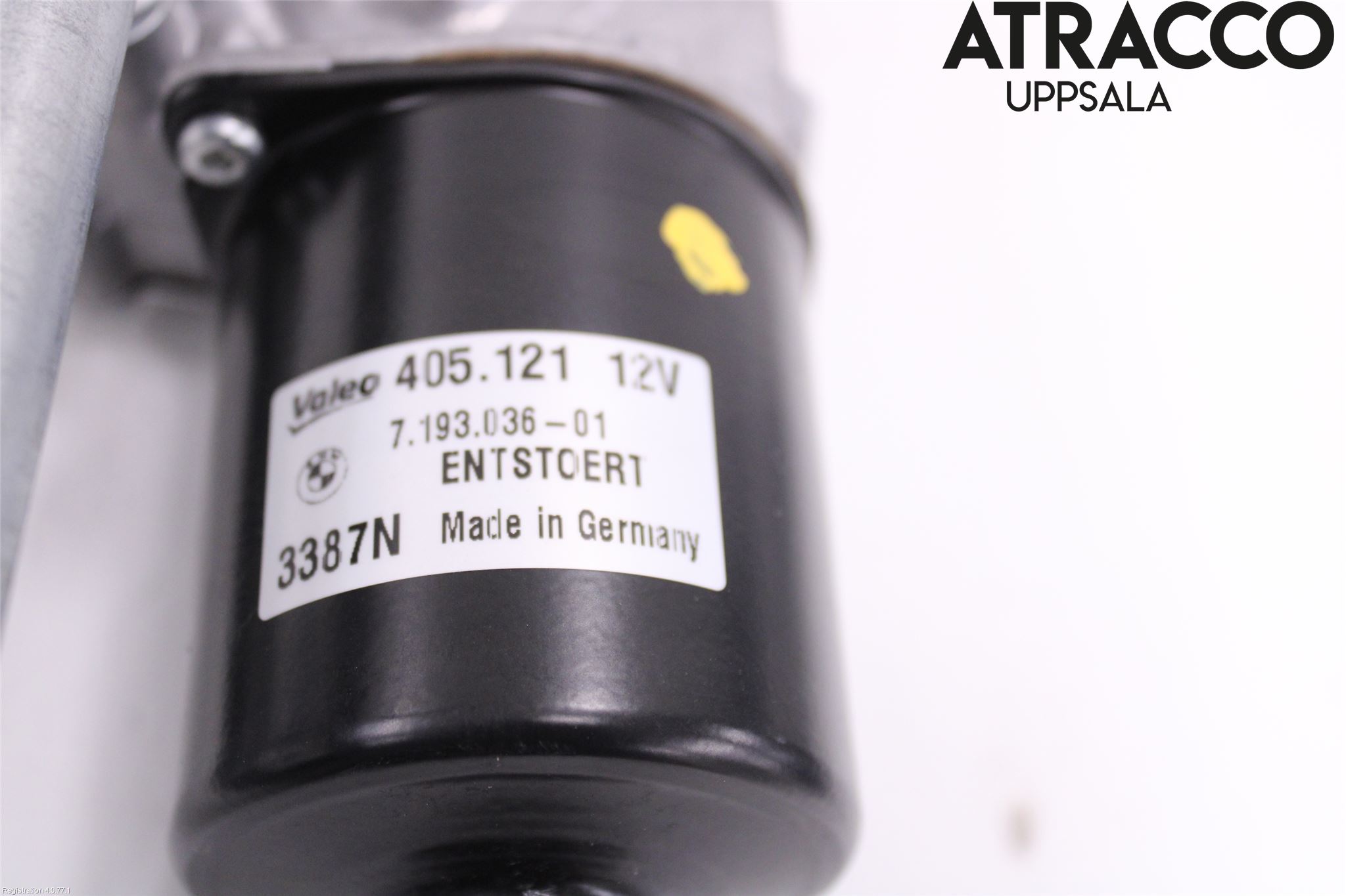 BMW 1 E82/88 Coupé/Cab 06-13 Torkarmekanism Vindruta