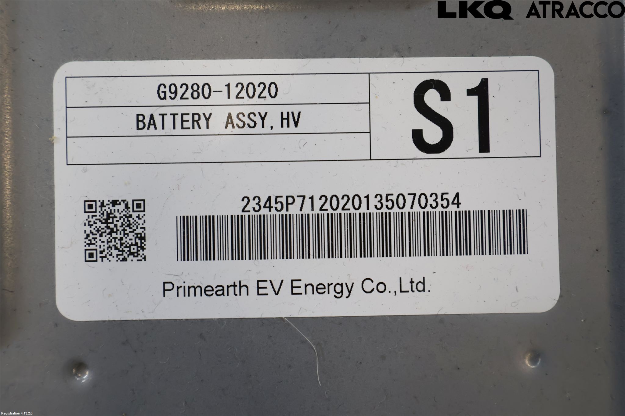 Toyota AURIS 13-19 Batteri Högspänning