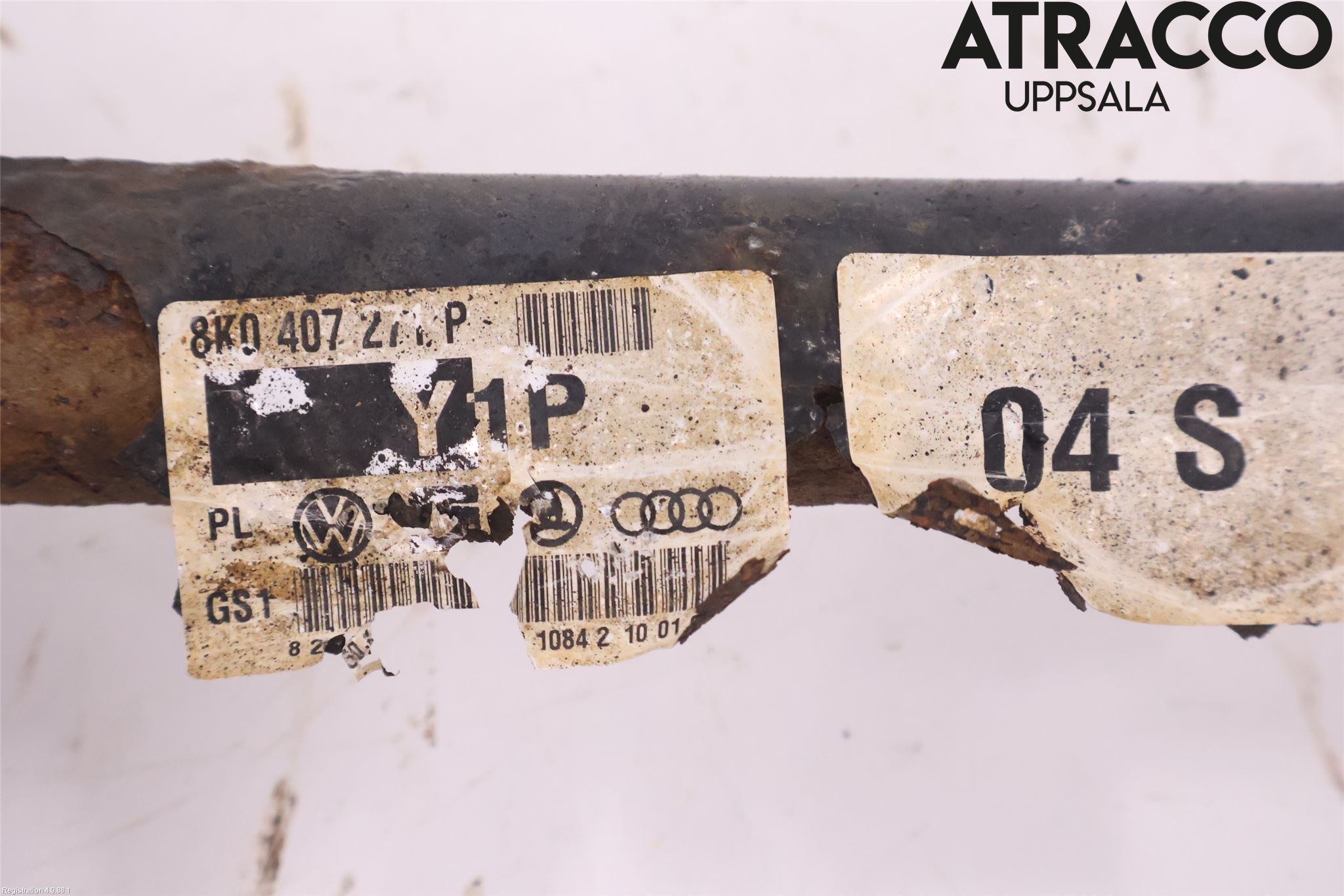 Audi A4/S4 08-11 Drivaxel Fram Höger