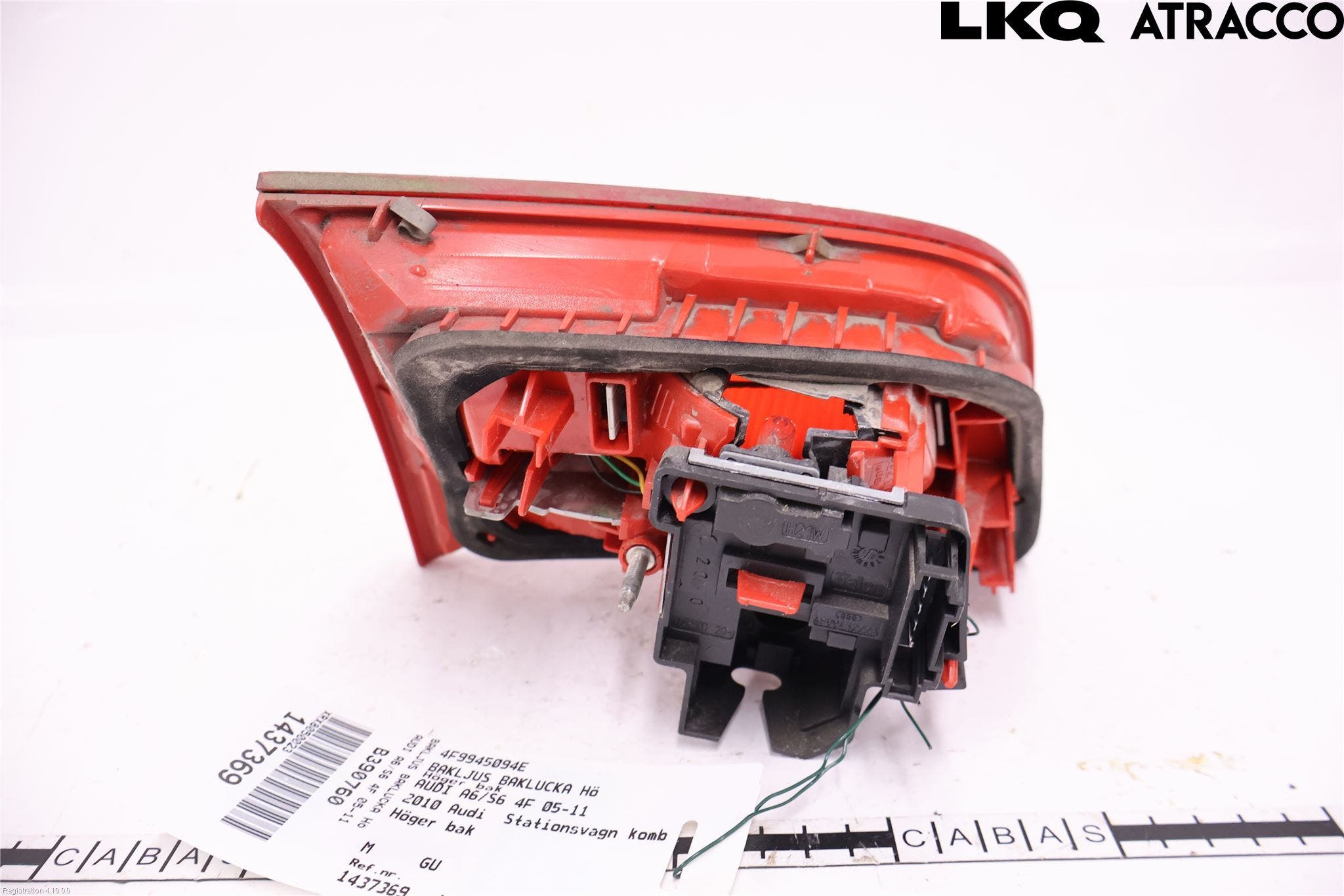 Audi A6/S6 05-11 Bakljus Lucka Hö