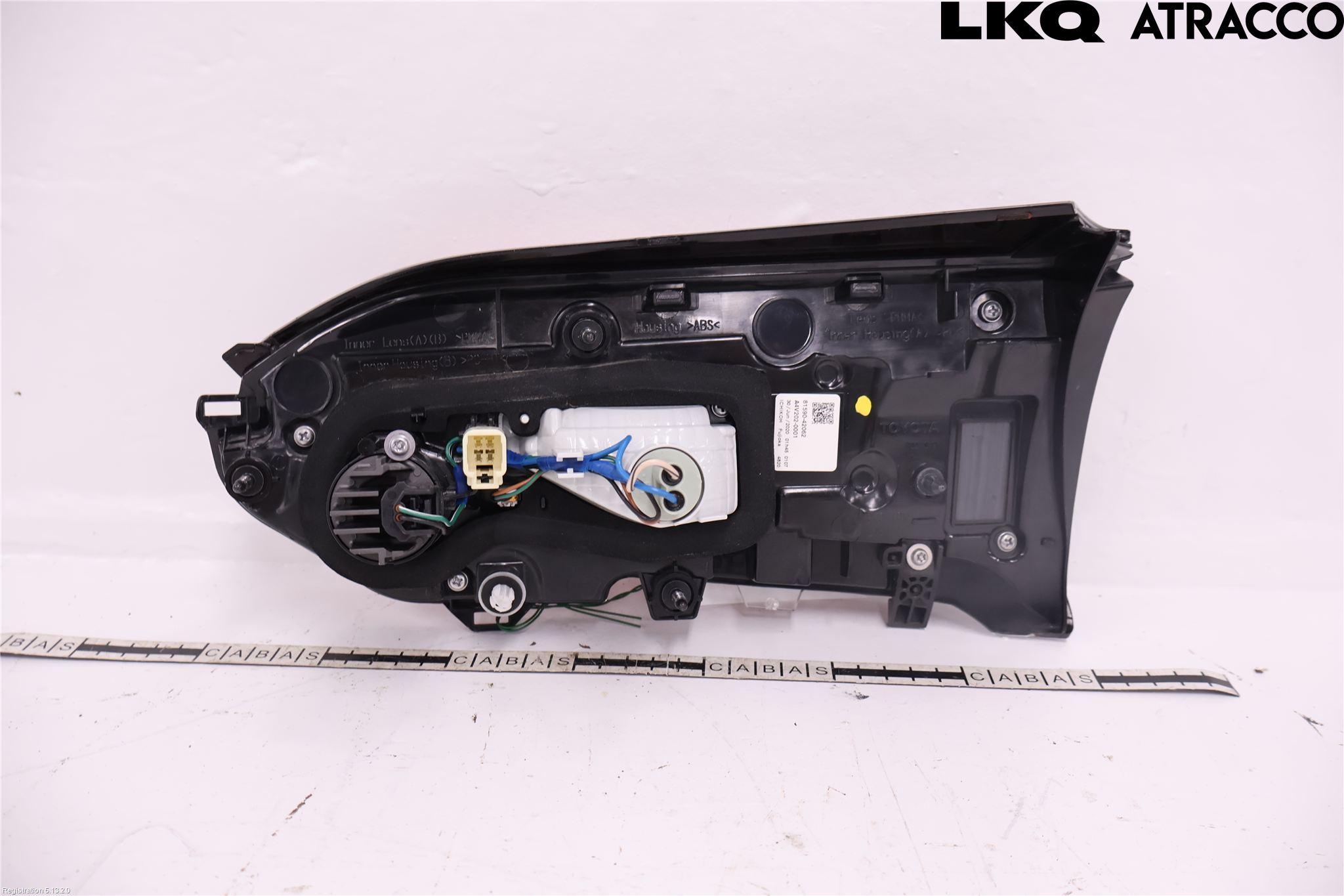 Toyota RAV4 19- Bakljus Lucka Vä