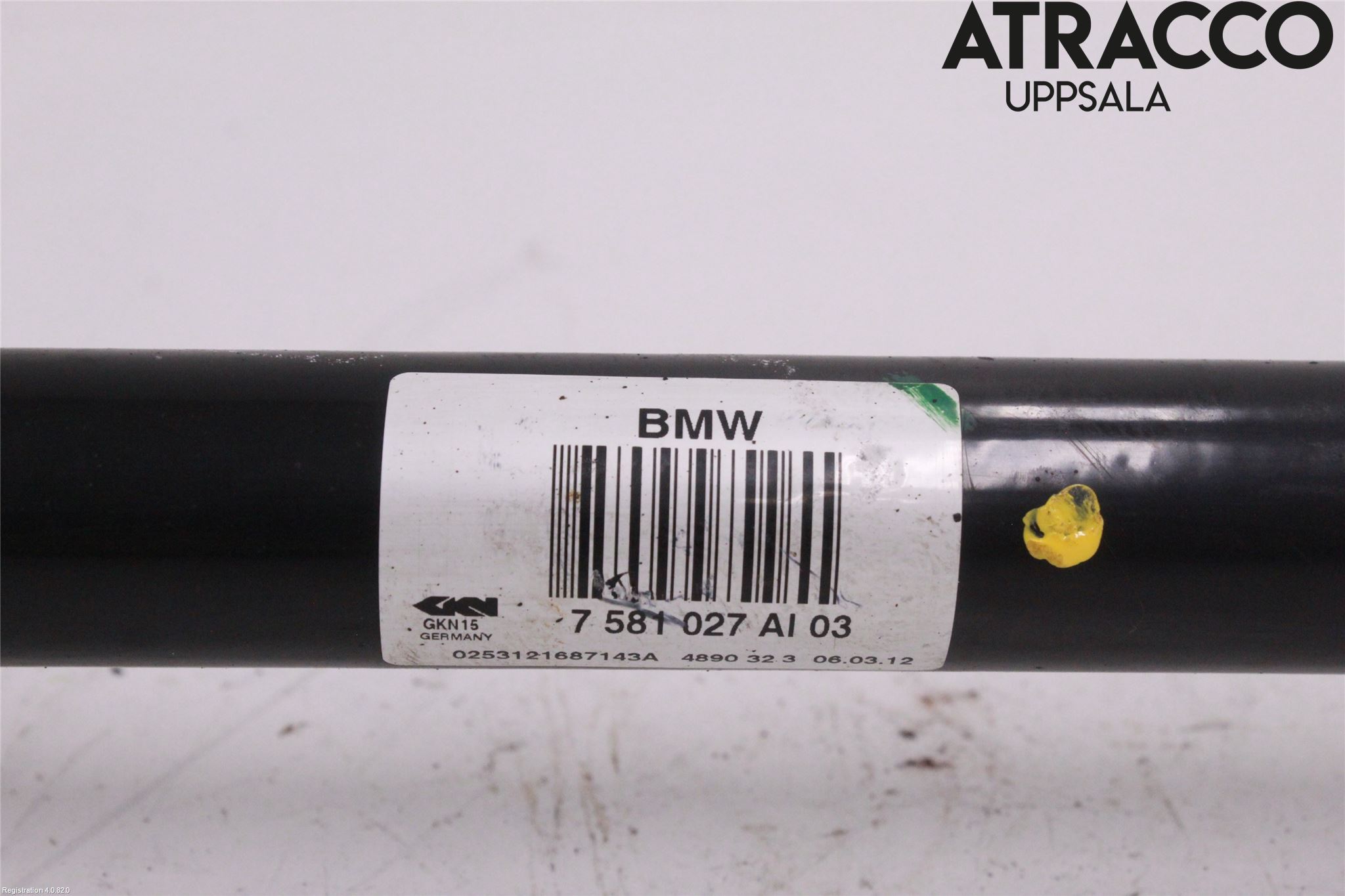 BMW 5 F10/F11/F18 09-17 Drivaxel Bak Vänster