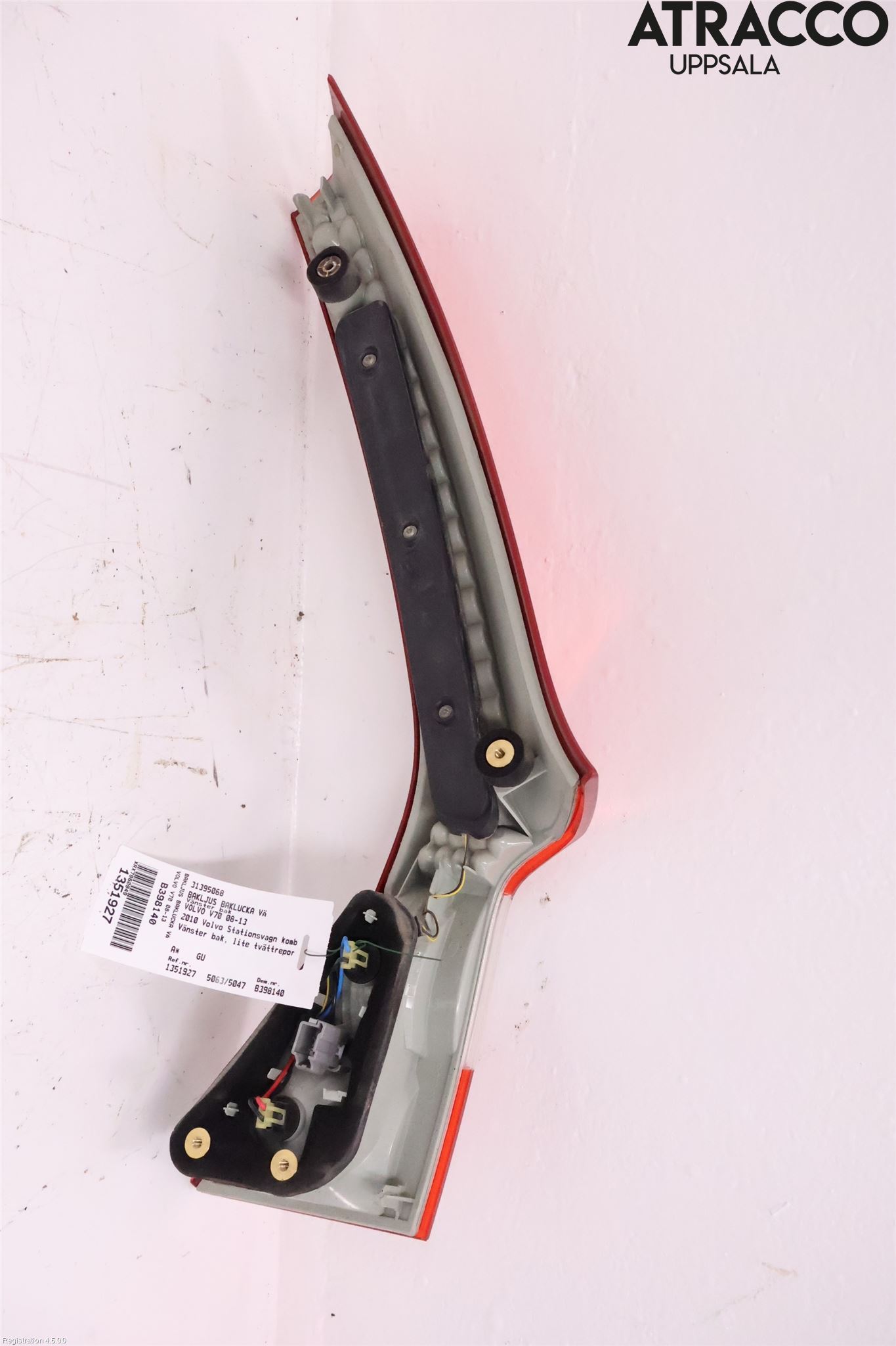 Volvo V70 08-13 Bakljus Lucka Vä