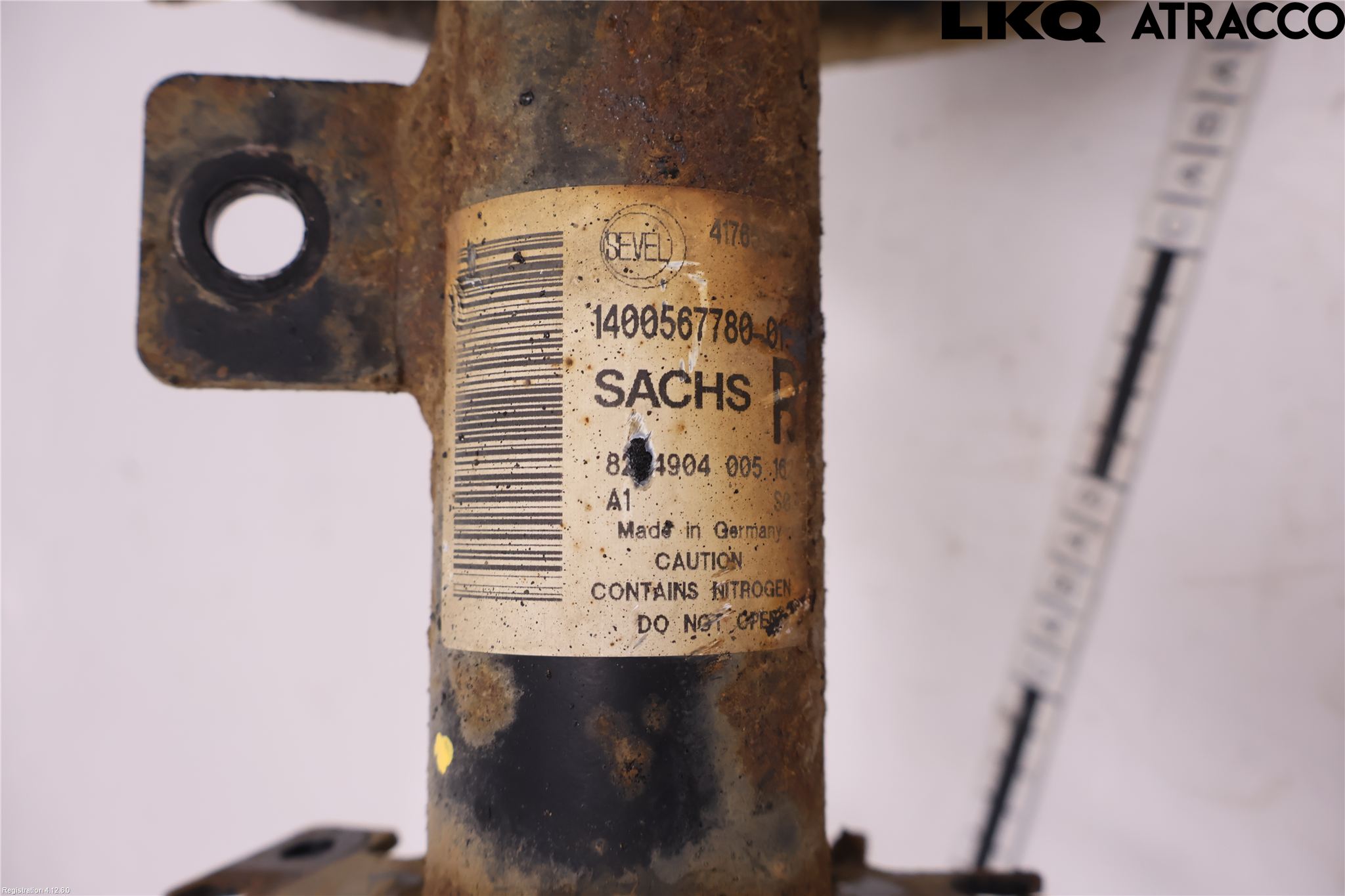 Citroen JUMPY 07-16 Fjäderben Fram Höger