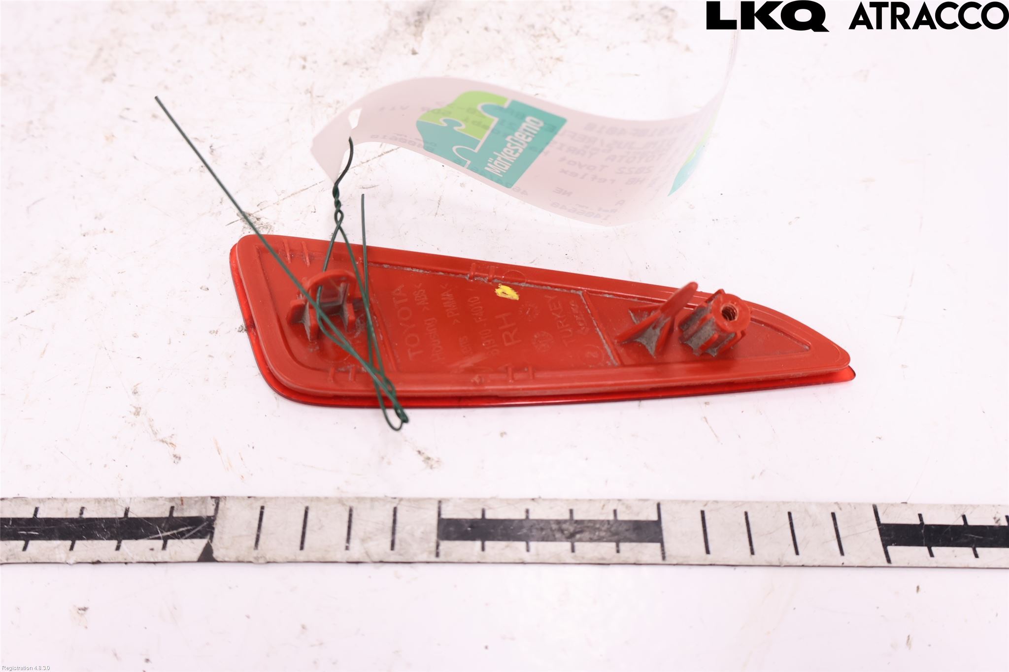 Toyota YARIS XP21 20- Dimljus/Reflex Bak