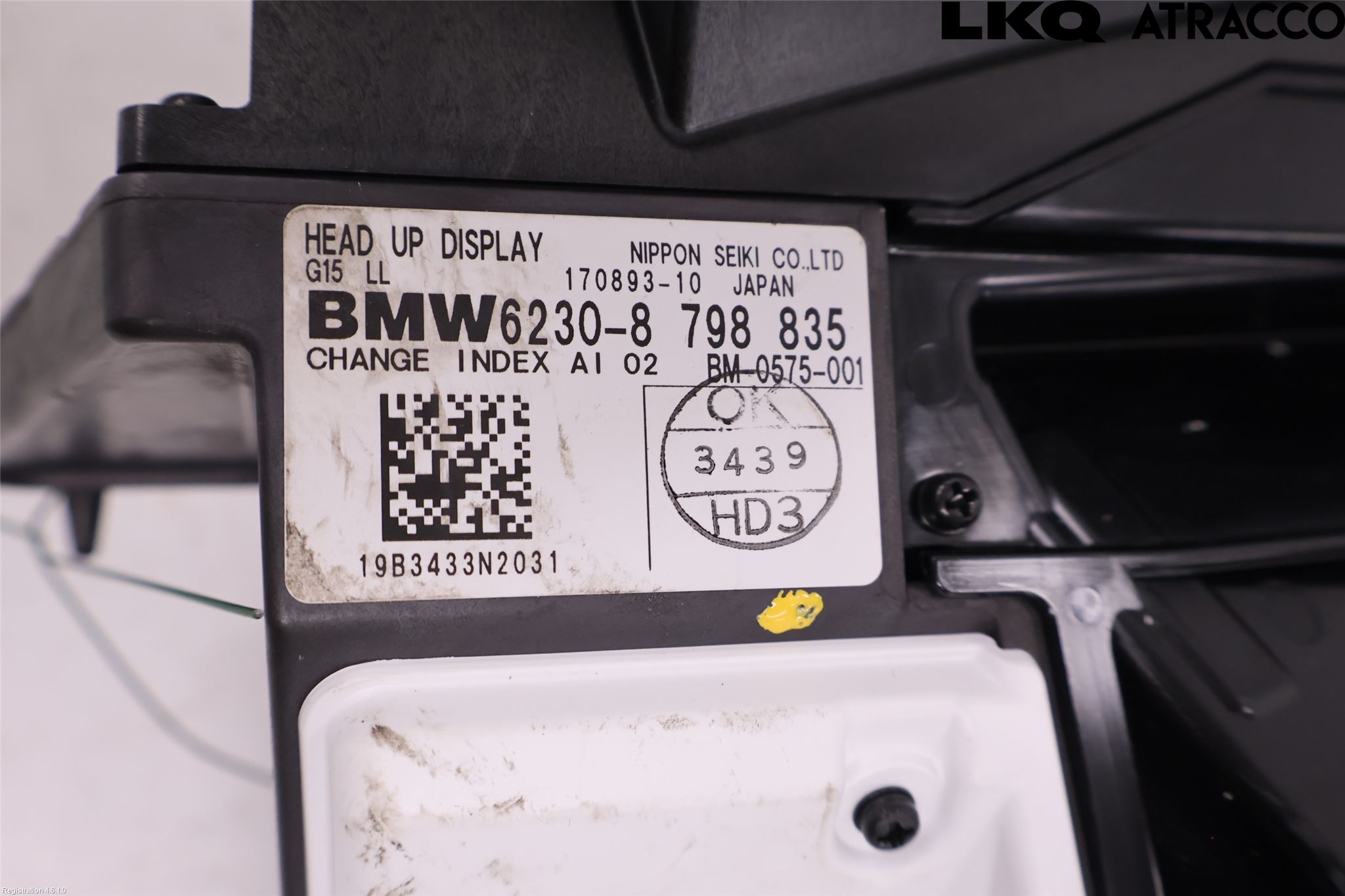 BMW 8 G14/G15/G16 18- Instrument Hast