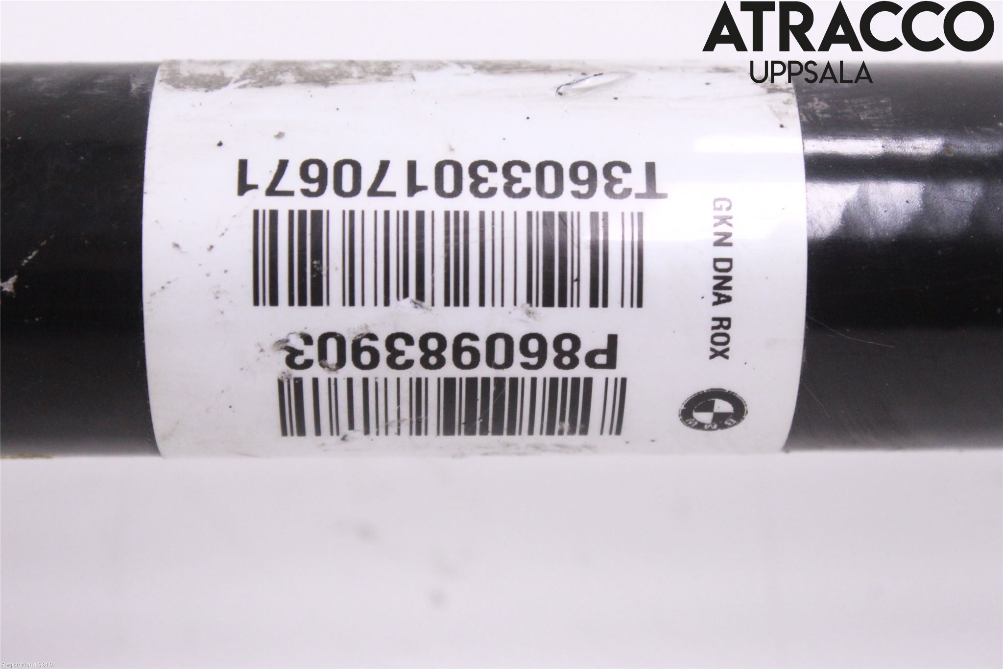 BMW X6 F16 14-19 Drivaxel Bak Vänster