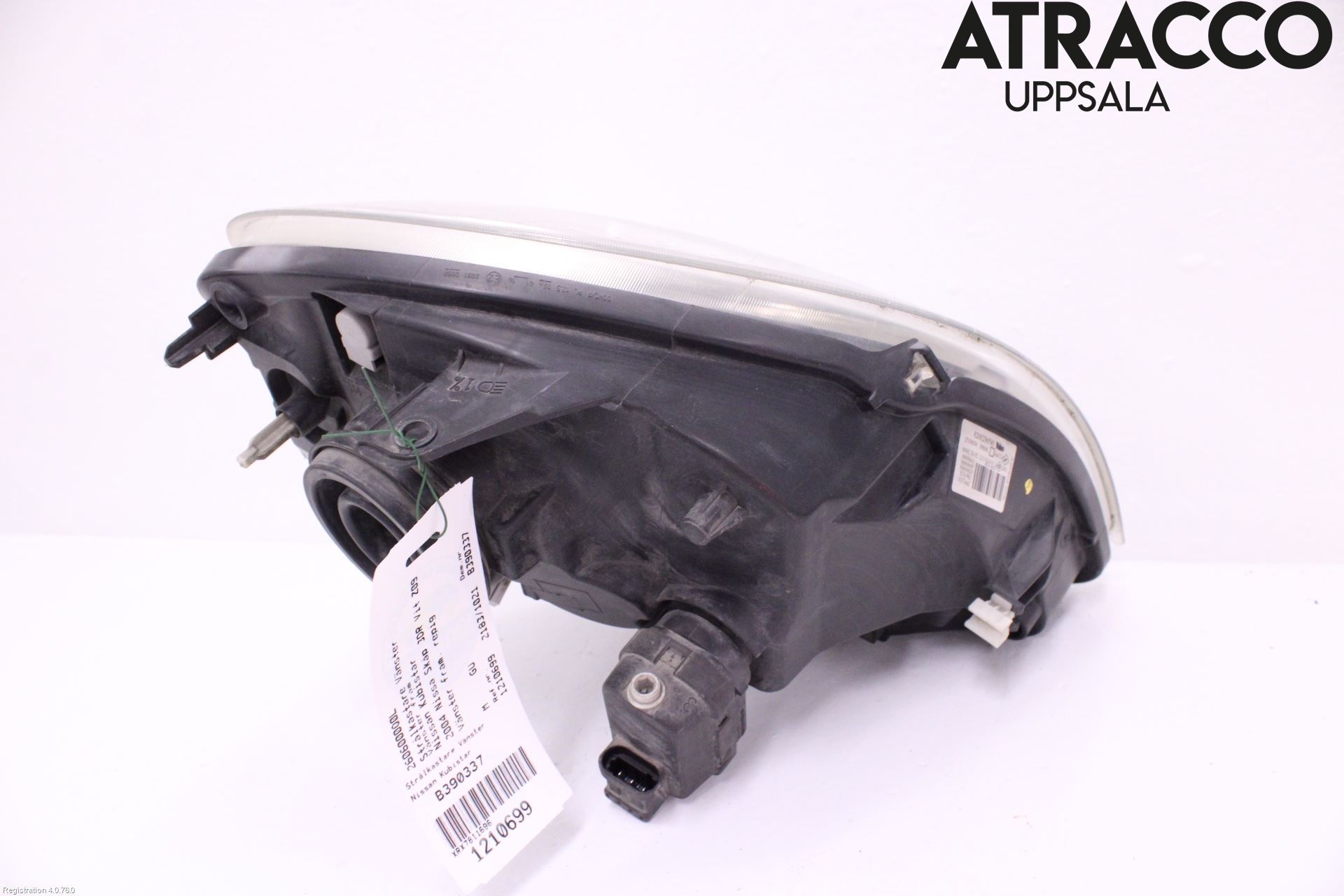 Nissan KUBISTAR Strålkastare Vänster