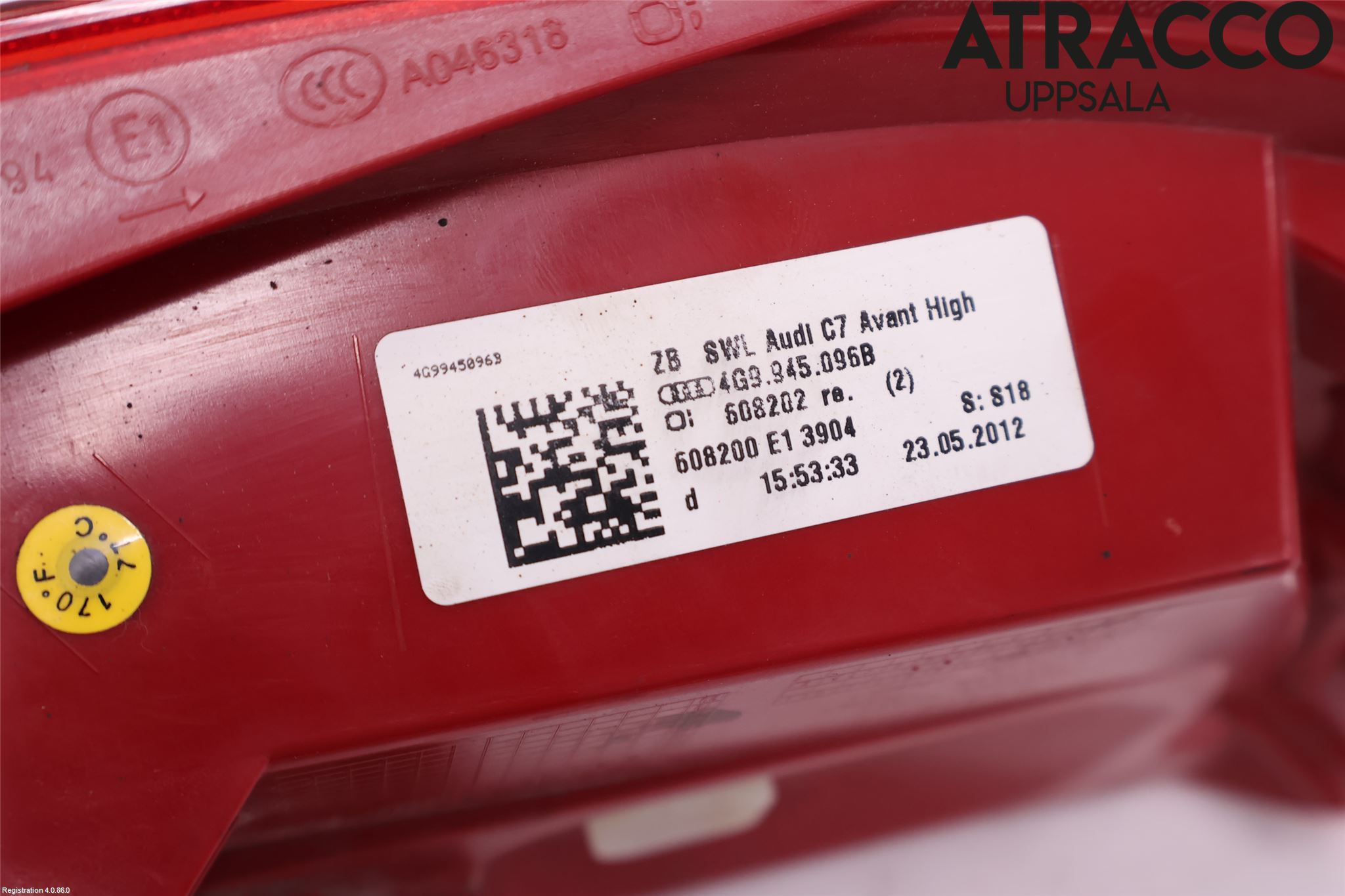 Audi A6/S6 4G 11-18 Bakljus Höger