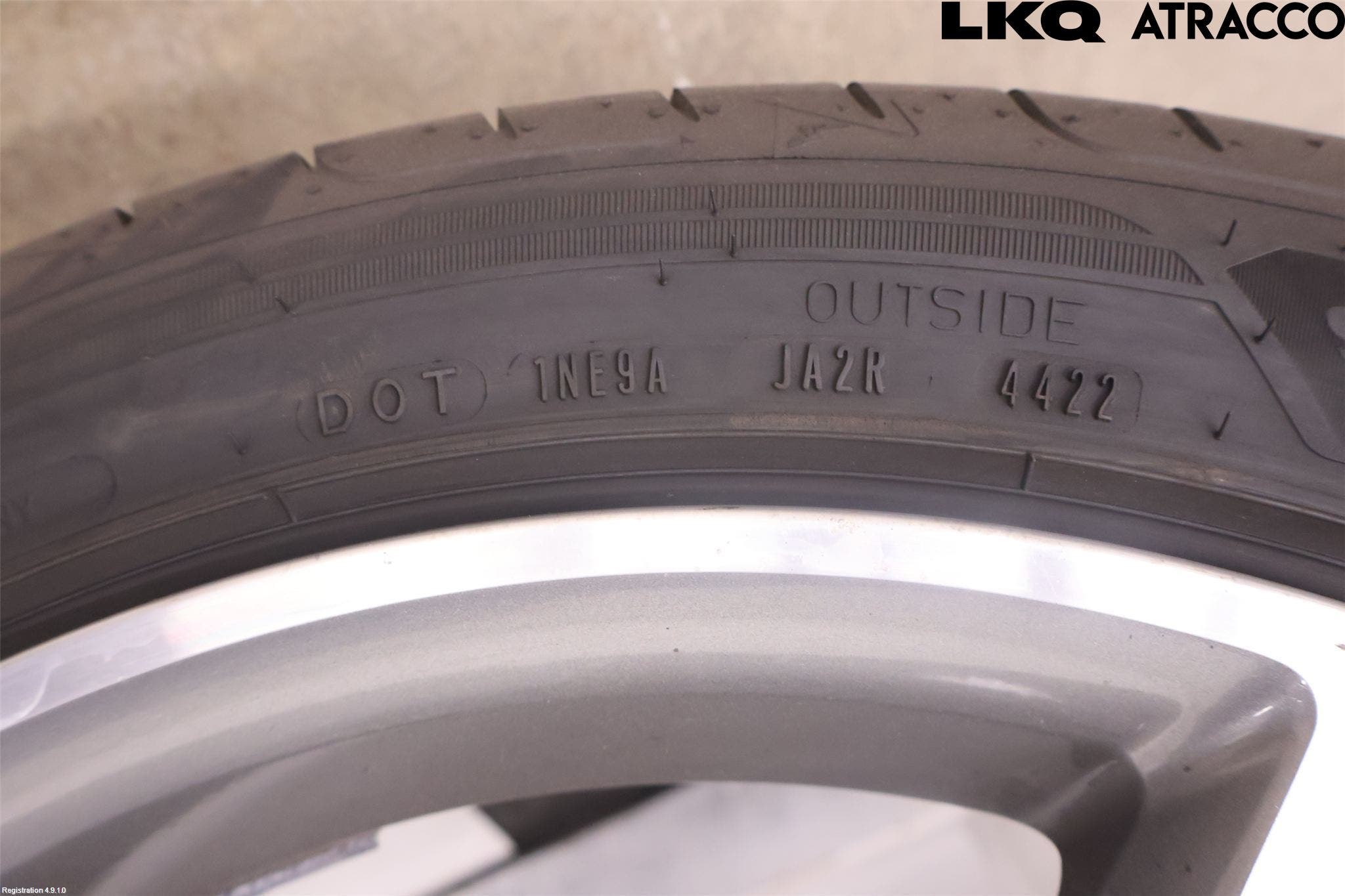 Mercedes-Benz MB GLK-KLASS (X204) 08-16 Sommardäck Alumfälg 4St