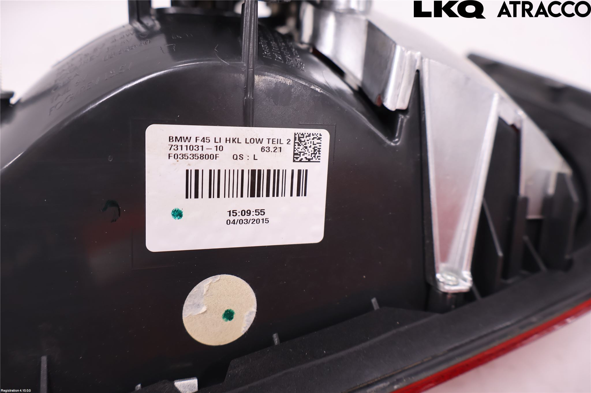 BMW 2 F45 Active Tourer 14-21 Bakljus Lucka Vä