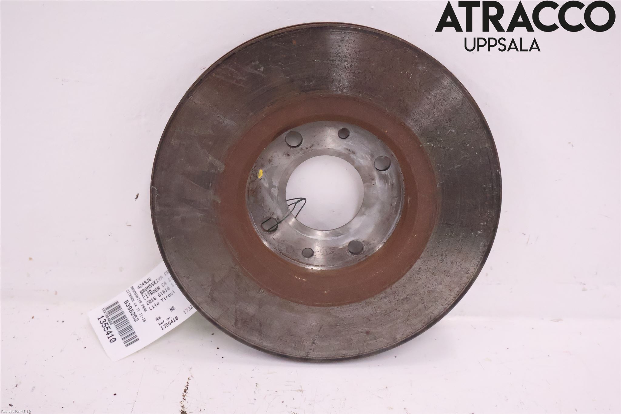 Citroen C4 II 11-18 Bromsskiva Fram