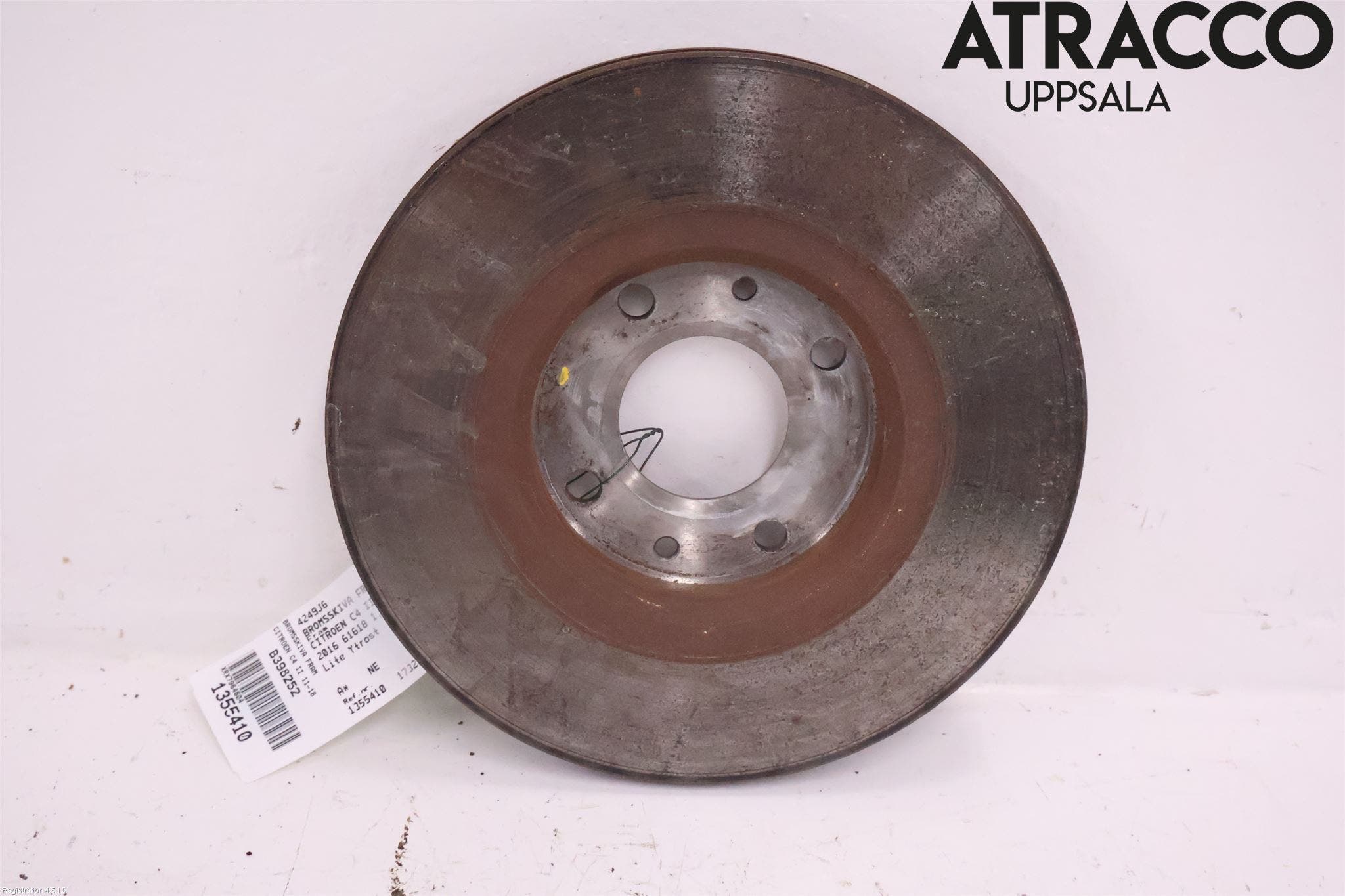 Citroen C4 II 11-18 Bromsskiva Fram