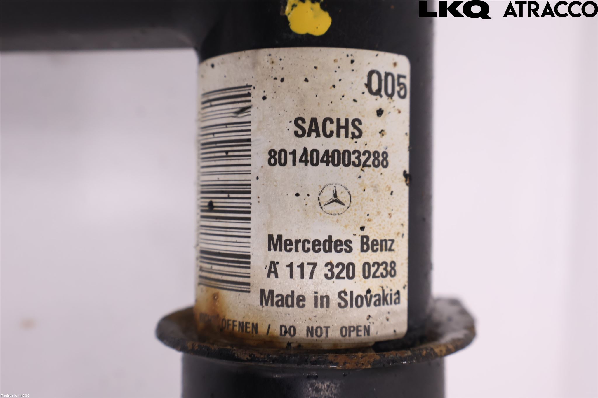 Mercedes-Benz MB CLA-KLASS (C117/X117) 13-19 Fjäderben Fram Höger