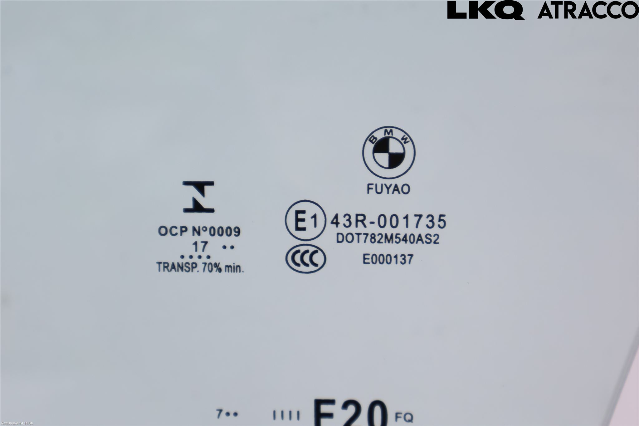 BMW 1 F20/F21 11-19 Dörruta Fram Vänster