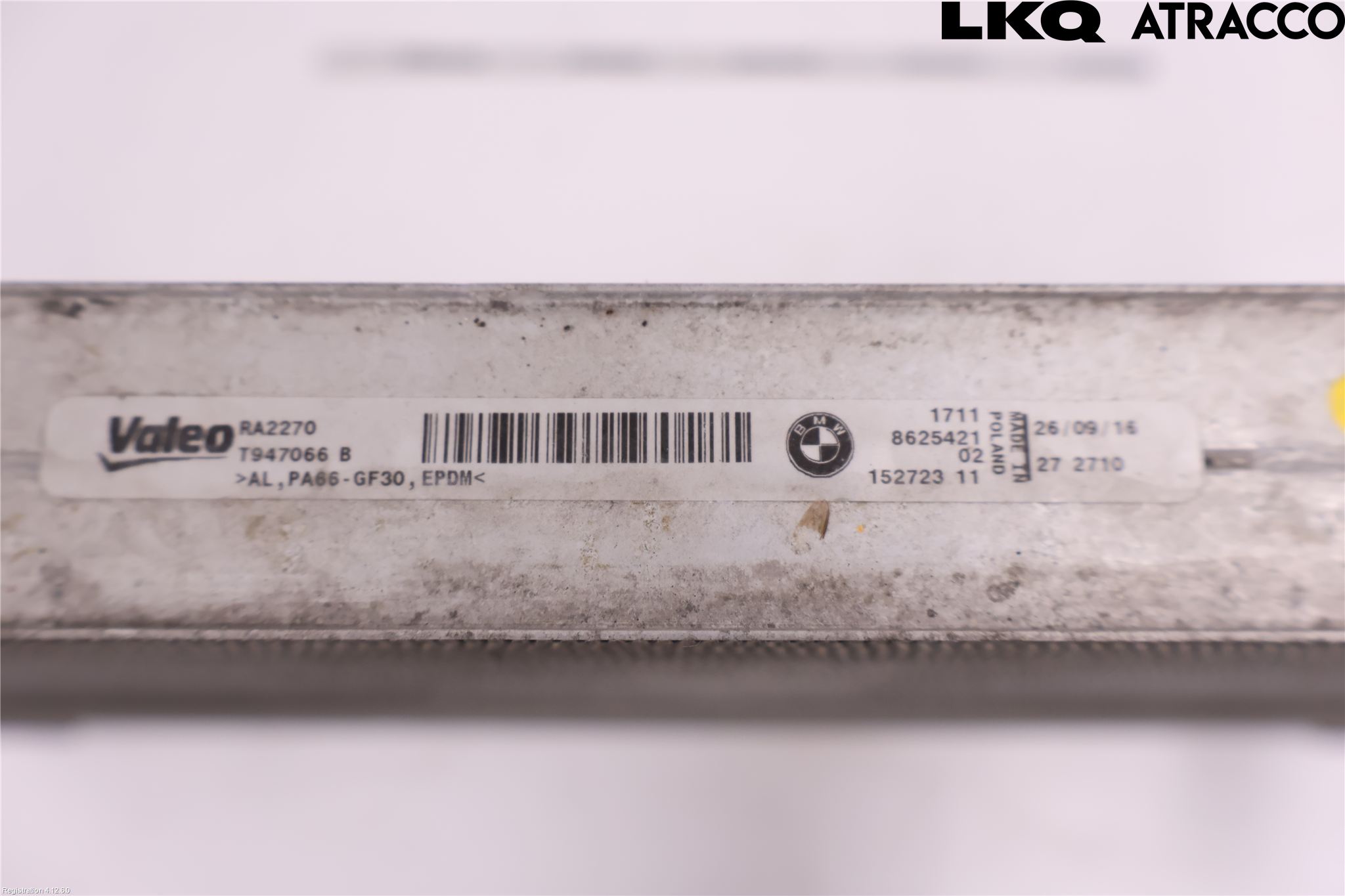BMW 3 F30/F31/F80 12-19 Kylare Aut