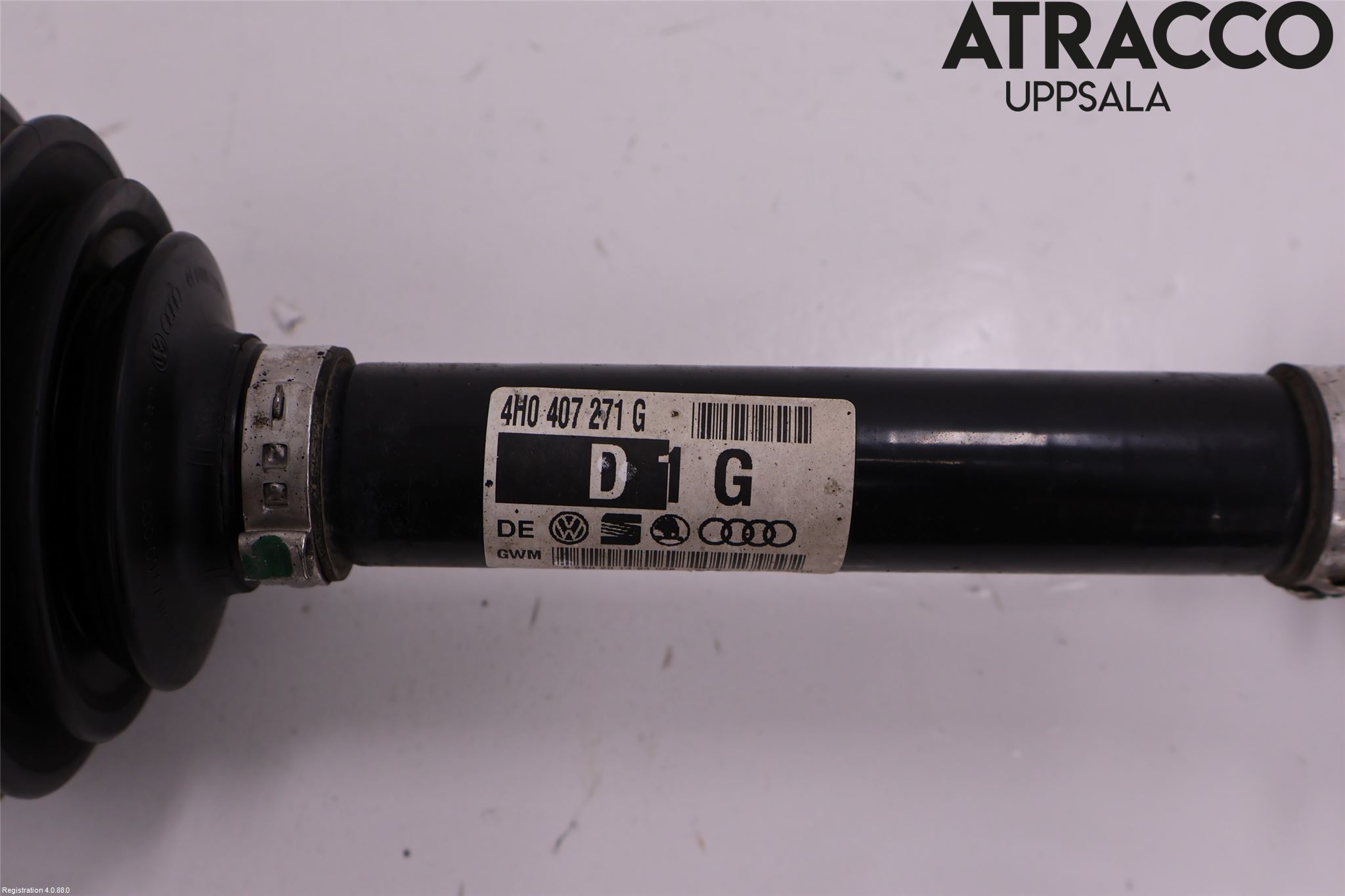 Audi A8/S8 4H 10-17 Drivaxel Fram Höger