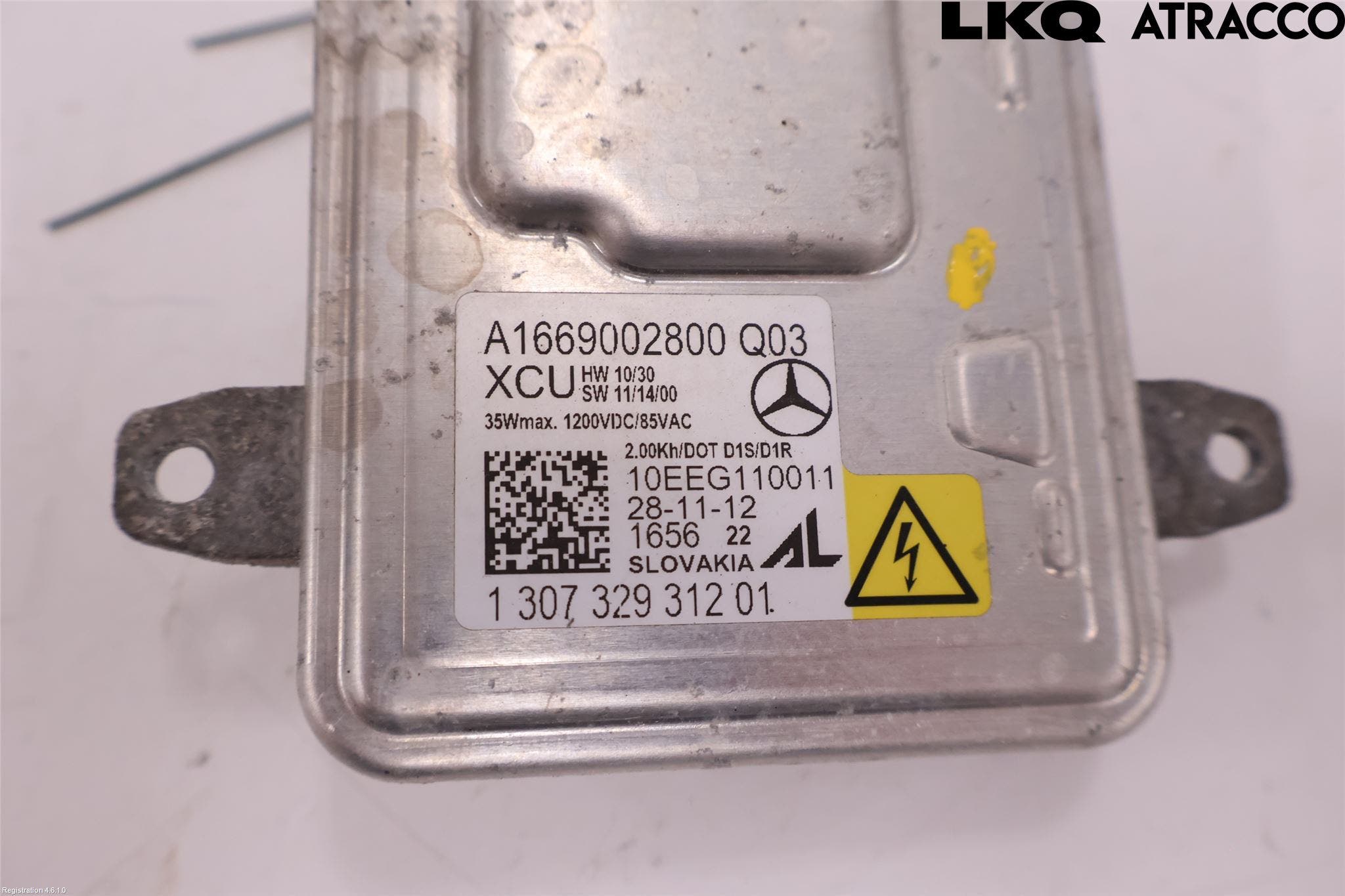 Mercedes-Benz MB B-KLASS (W246/W242) 12-19 Styrenhet Strålkastare