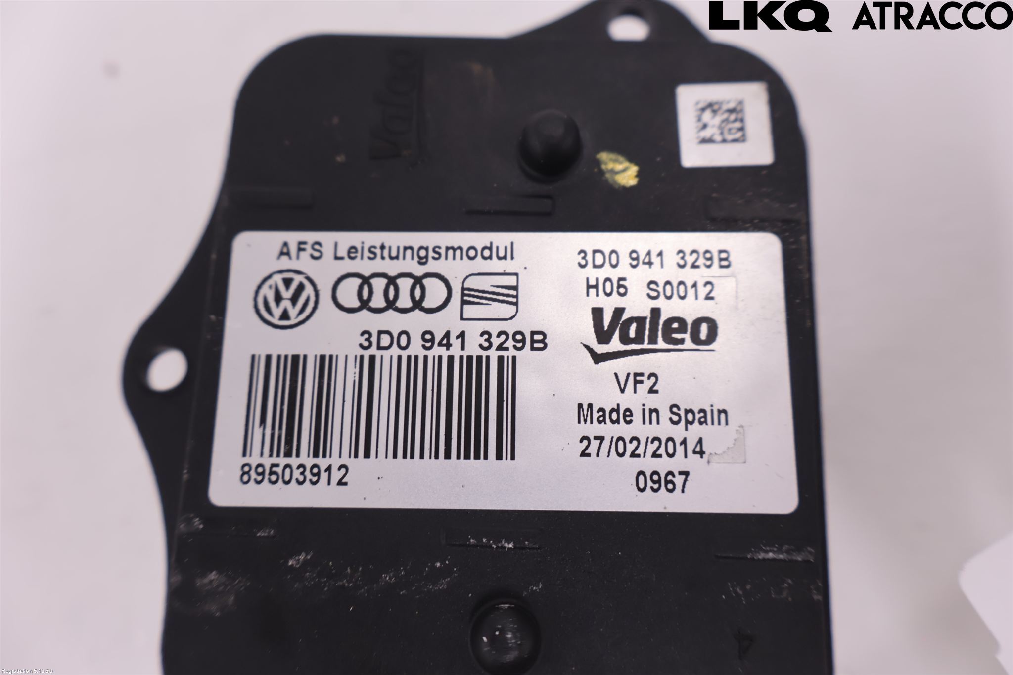Volkswagen VW PASSAT 11-14 Styrenhet Strålkastare