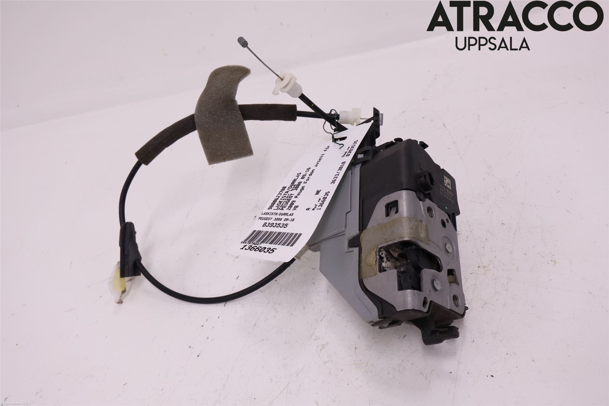 Peugeot 3008 09-16 Låskista-Dörrlås