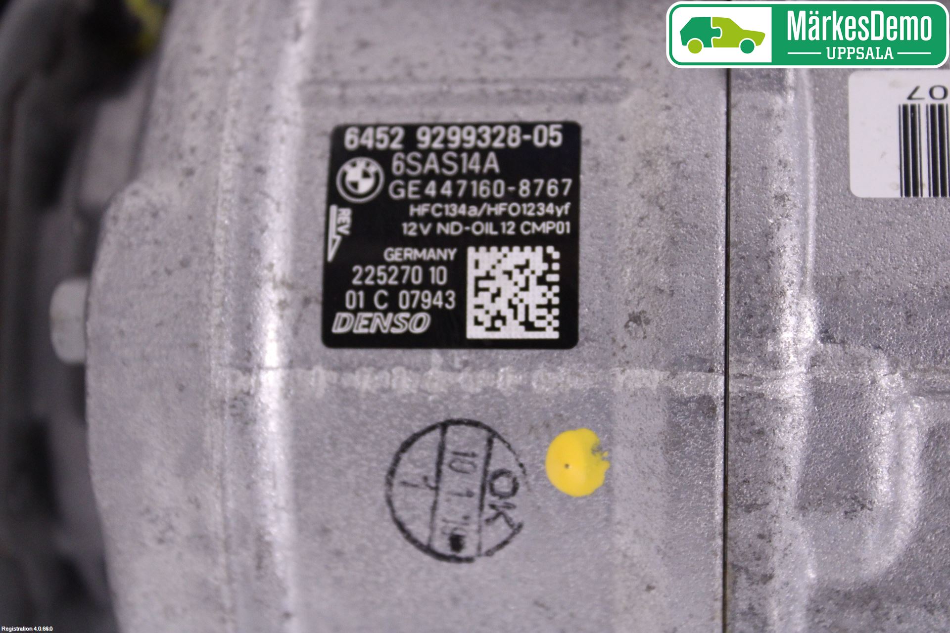 BMW 1 F20/F21 11-19 Ac Kompressor