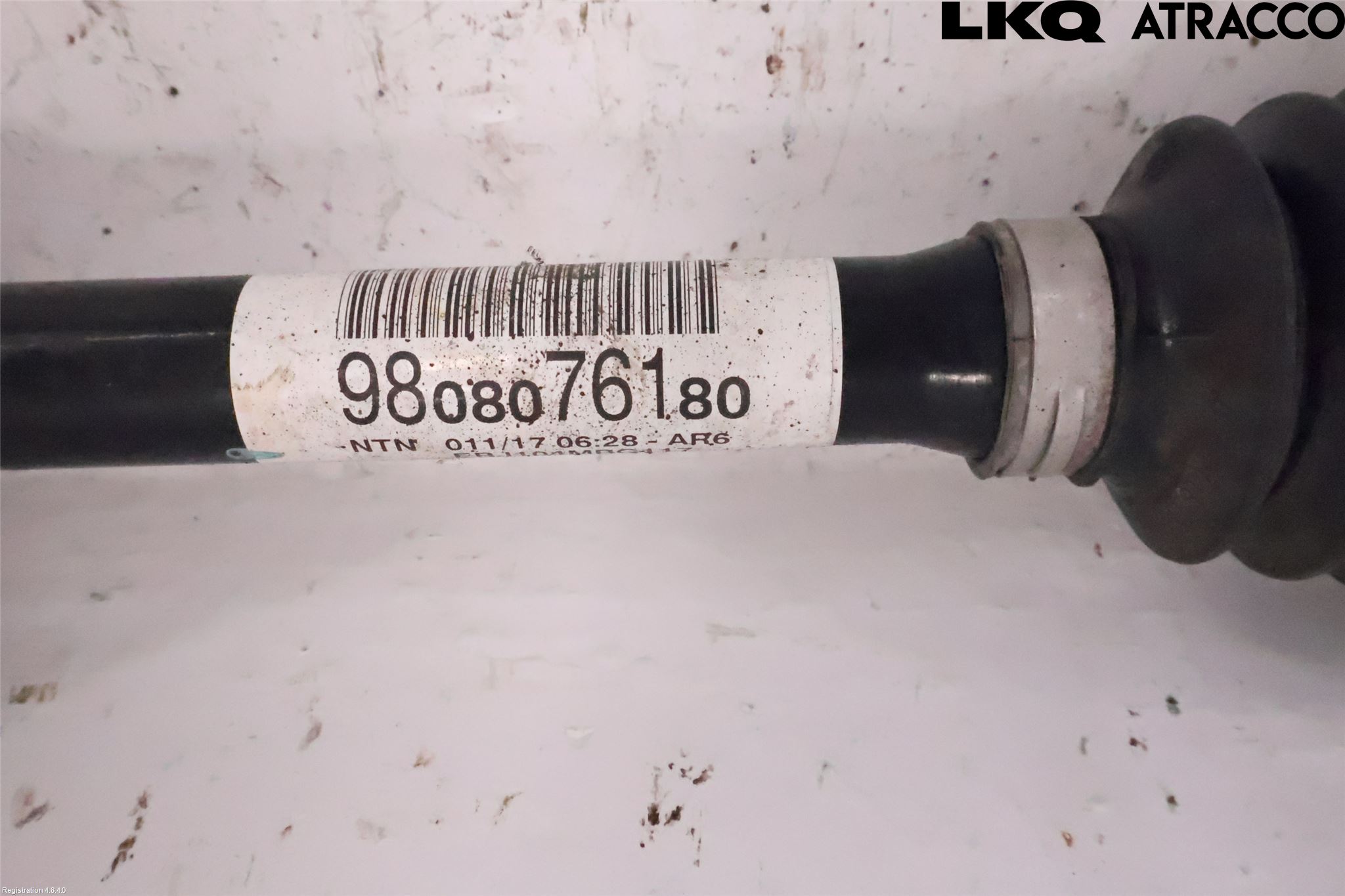 Peugeot 3008 17-24 Drivaxel Fram Vänster