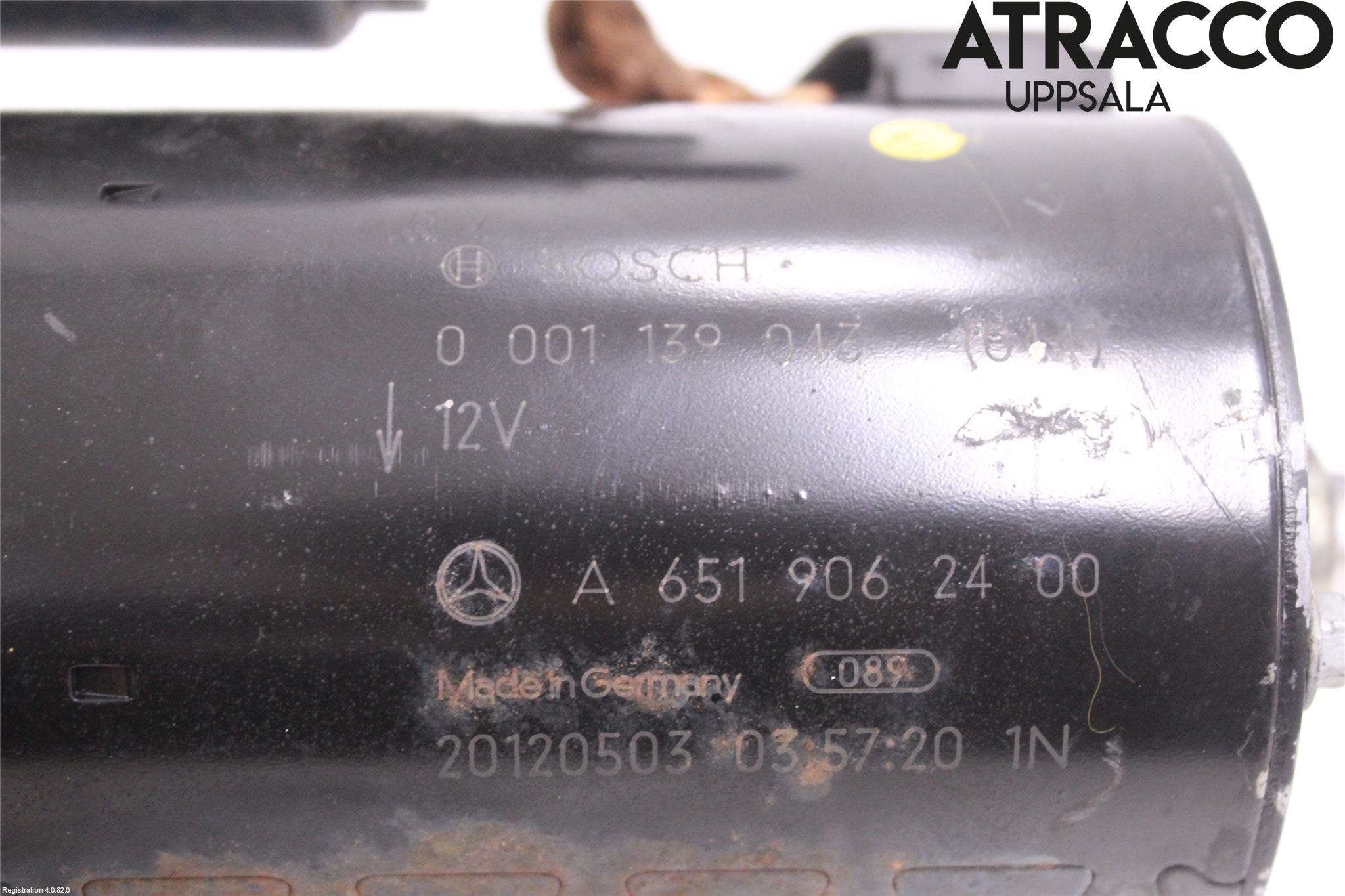 Mercedes-Benz MB C-KLASS (W204) 07-15 Startmotor