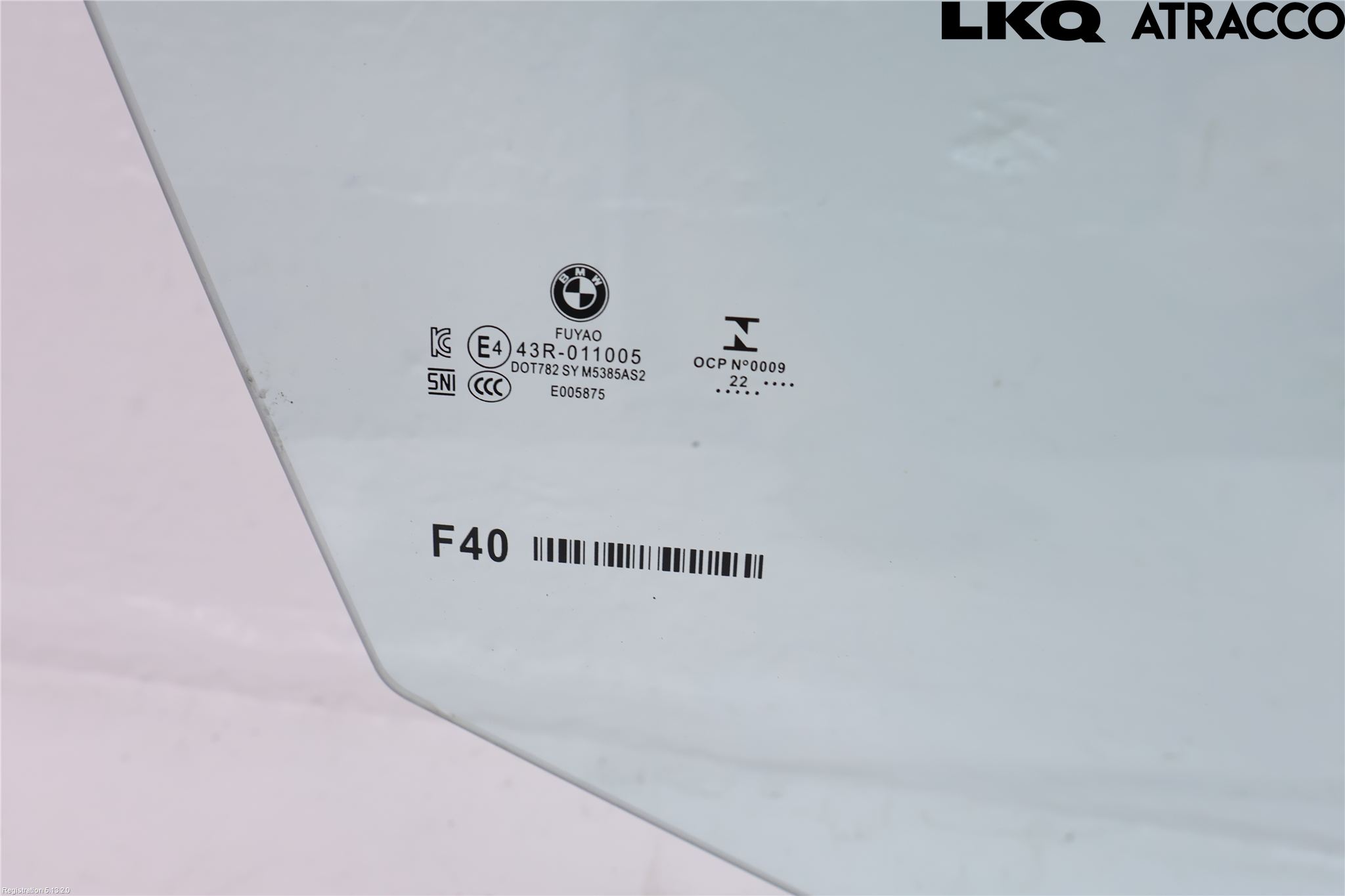 BMW 1 F40 19- Dörruta Fram Höger
