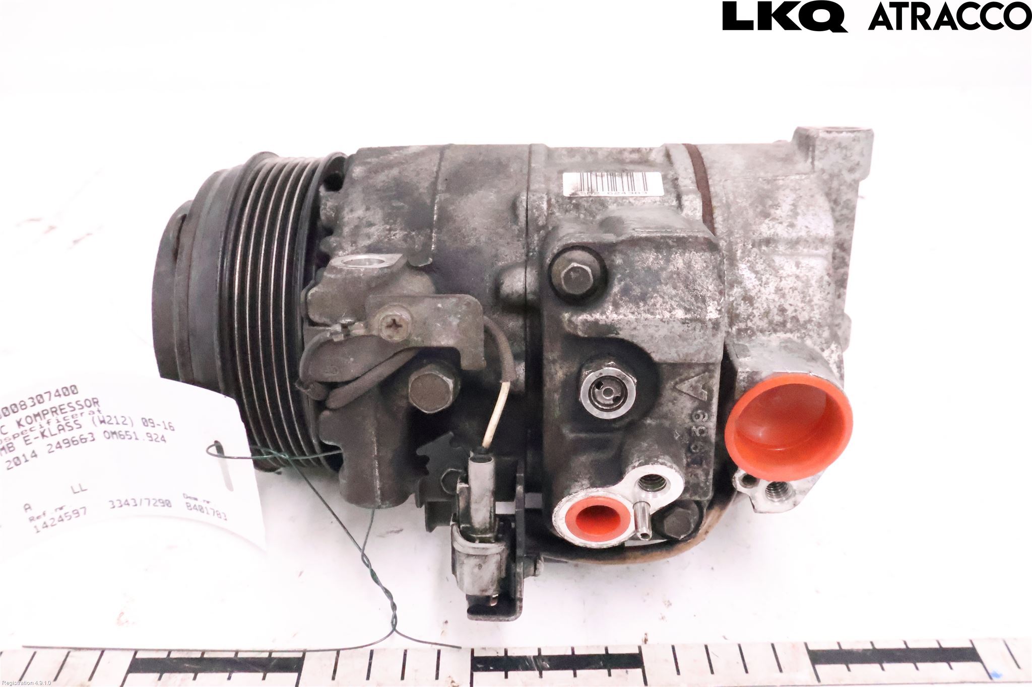 Mercedes-Benz MB E-KLASS (W212) 09-16 Ac Kompressor