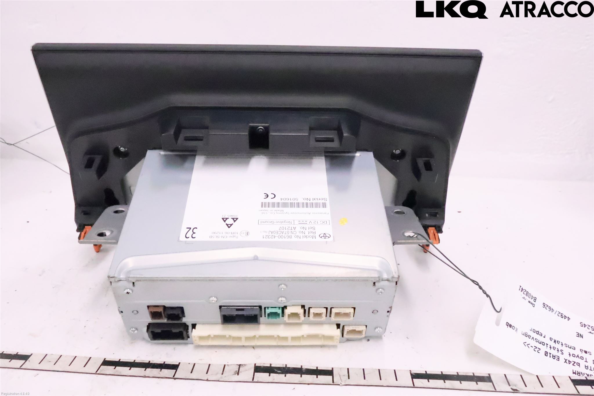 Toyota bZ4X EA10 22- Bildskärm