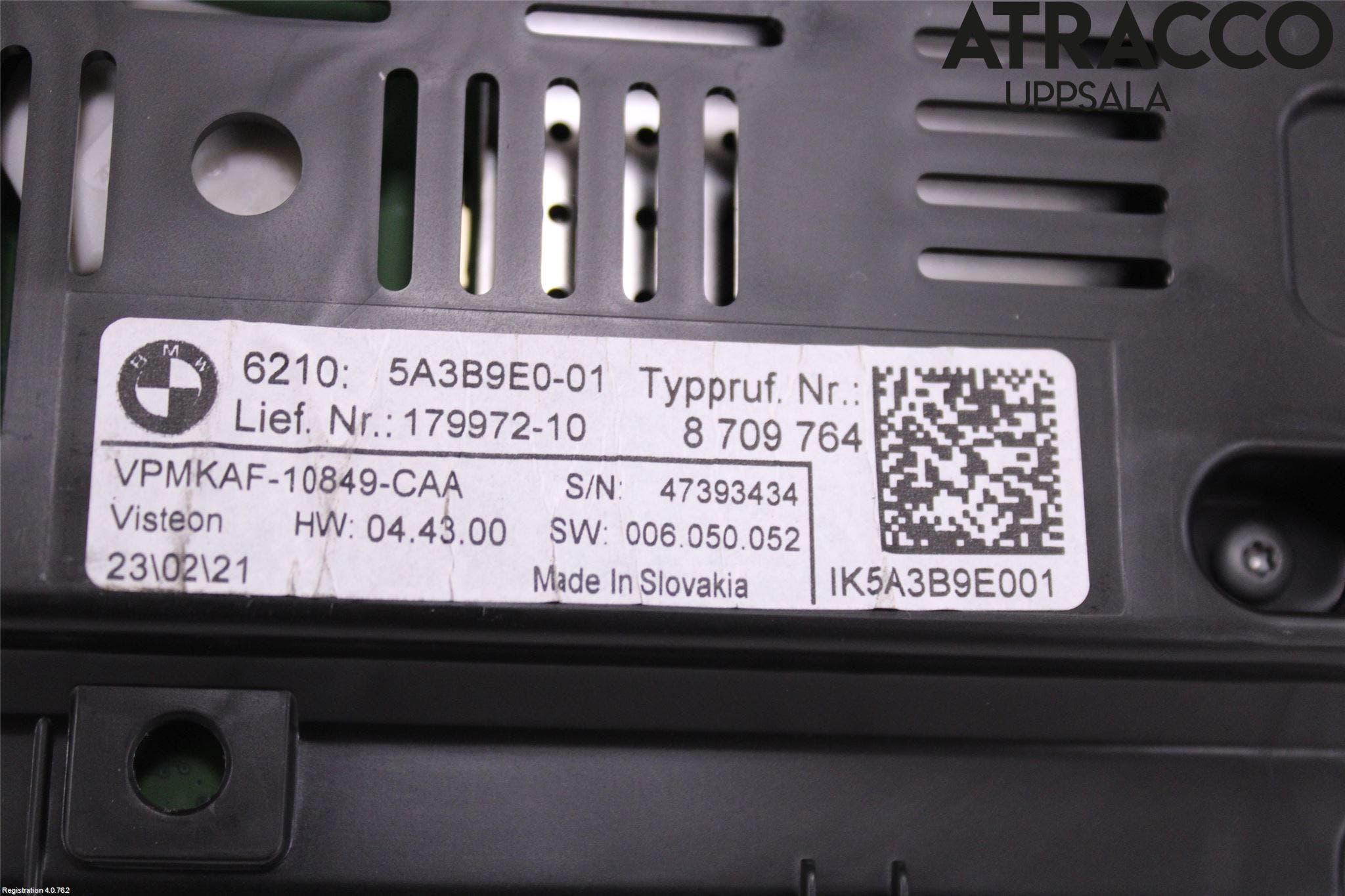 BMW 1 F40 19- Instrument Hast