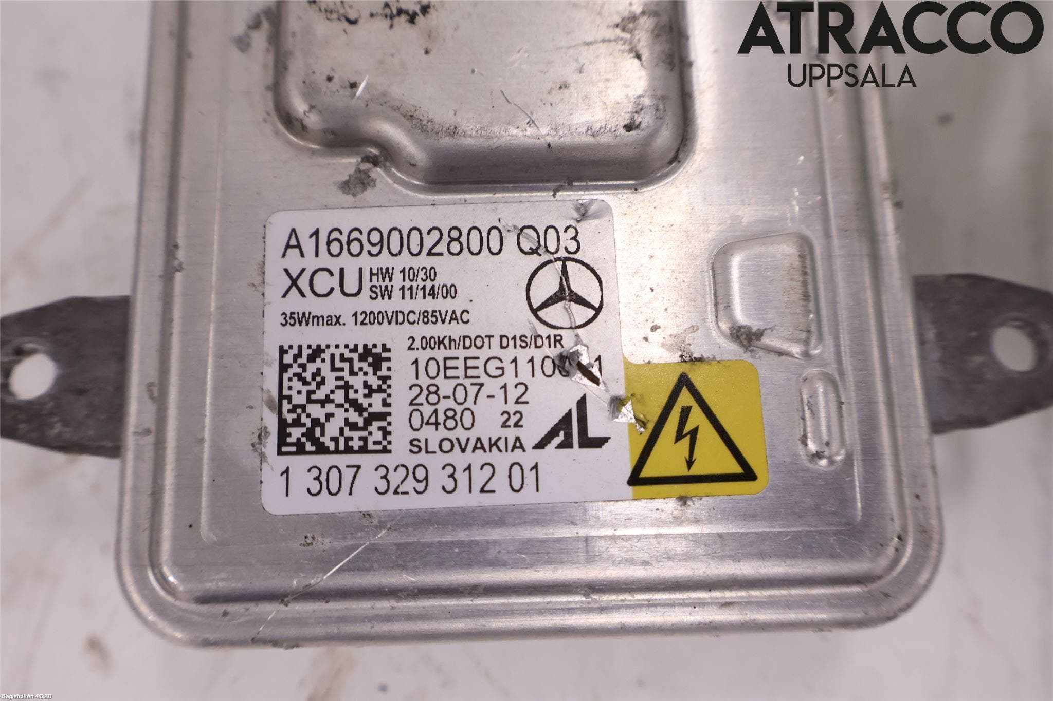 Mercedes-Benz MB C-KLASS (W204) 07-15 Styrenhet Strålkastare