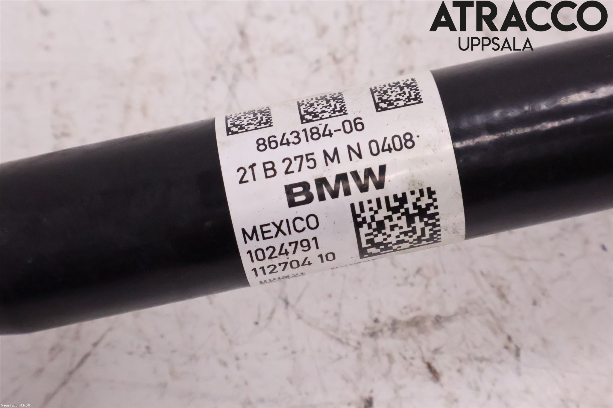 BMW X3 G01 18- Drivaxel Fram Höger