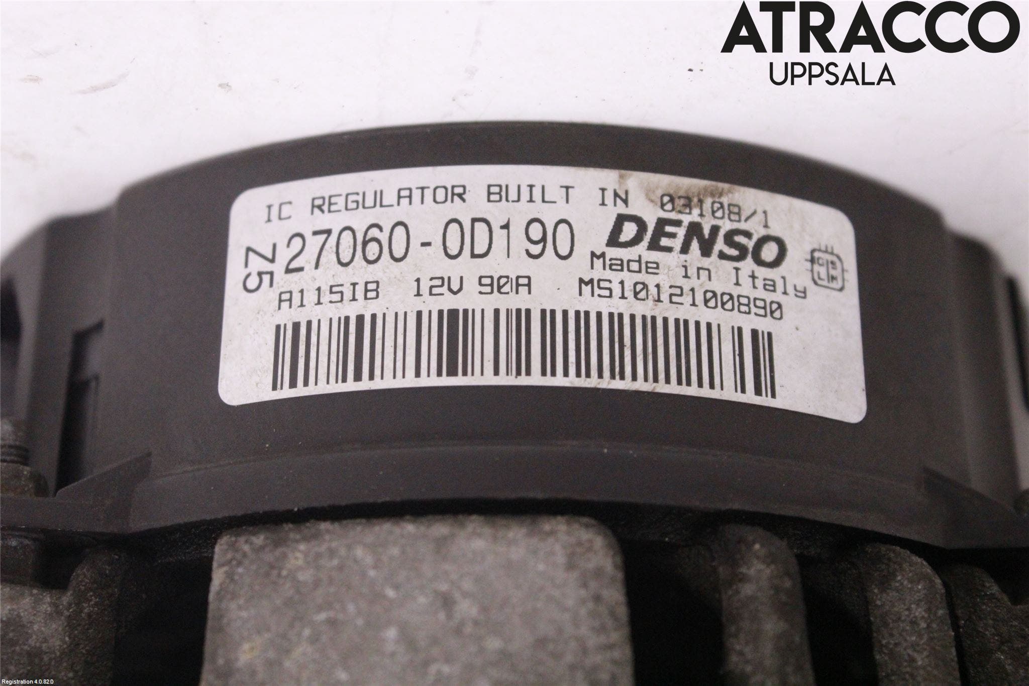 Toyota COROLLA VERSO 08-09 Generator