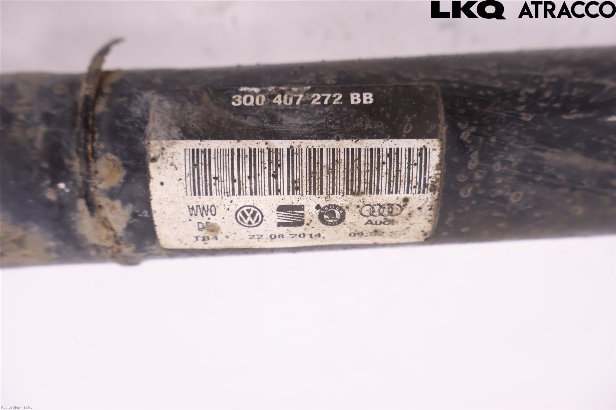 Volkswagen VW PASSAT 15-19 Drivaxel Fram Höger
