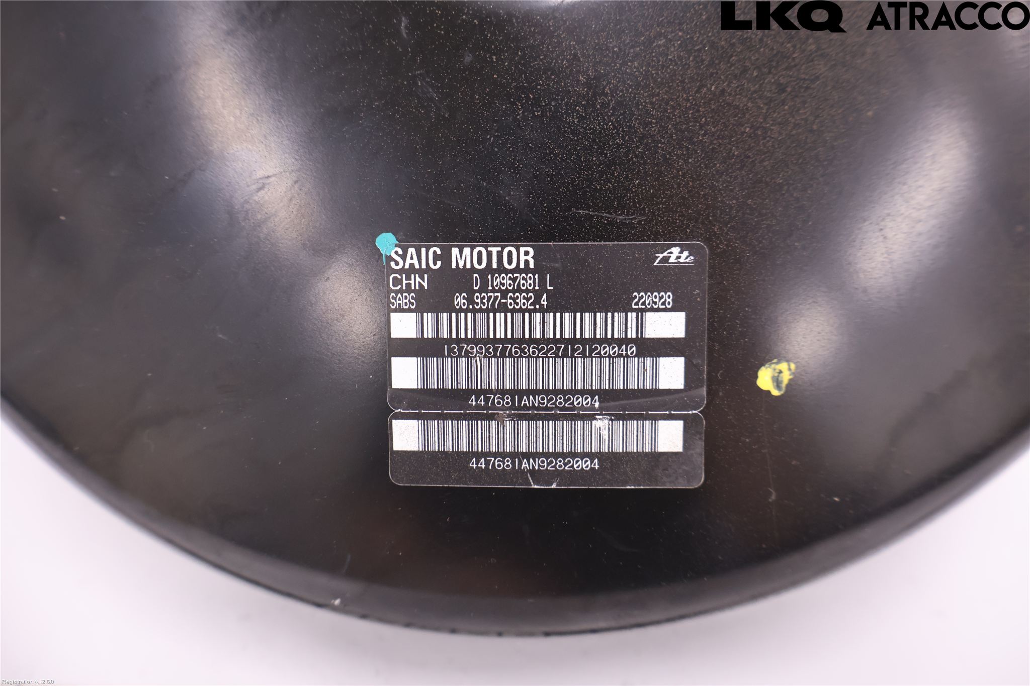 MG ZS EV 20- Bromsservo