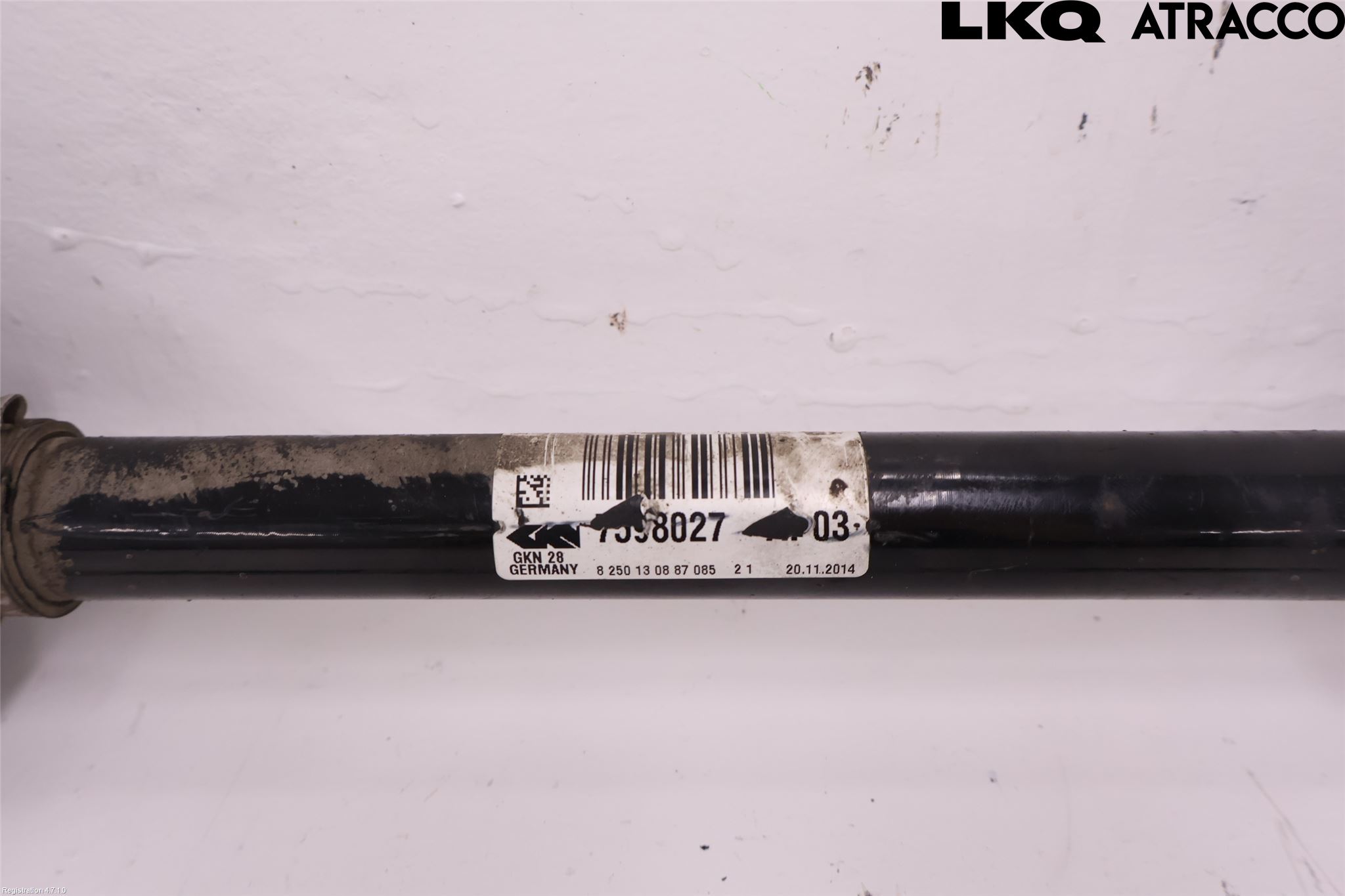BMW X3 F25 10-17 Drivaxel Fram Vänster