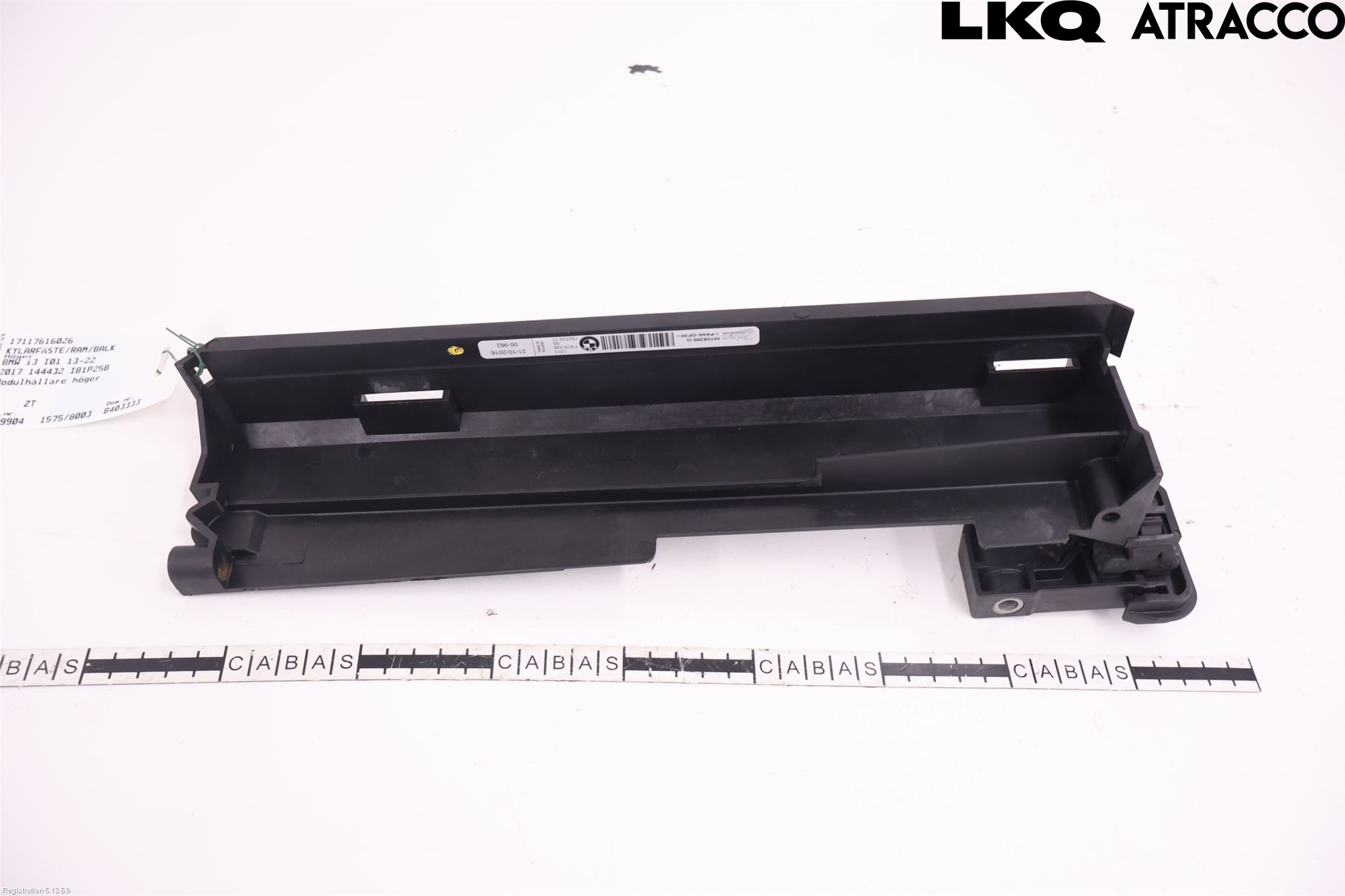 BMW i3 I01 13-22 Kylarfäste-Ram-Balk