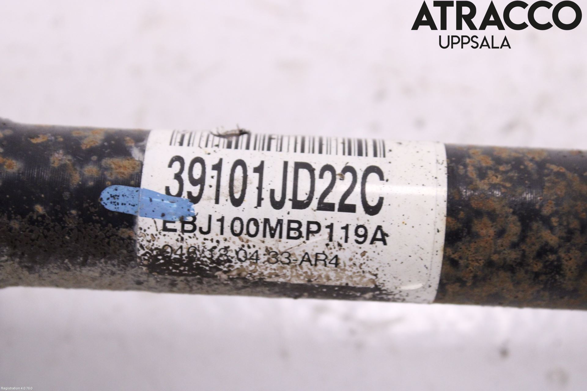 Nissan QASHQAI 10-14 Drivaxel Fram Vänster