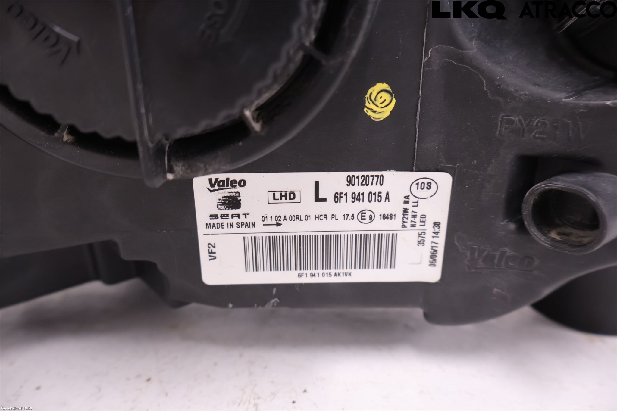 Seat IBIZA V 17-20 Strålkastare Vänster