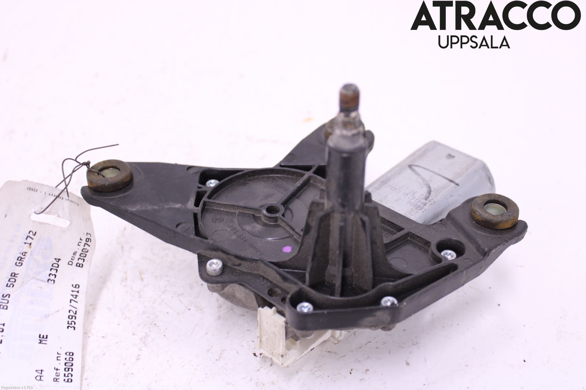 Opel VIVARO 01-14 Torkarmotor Baklucka