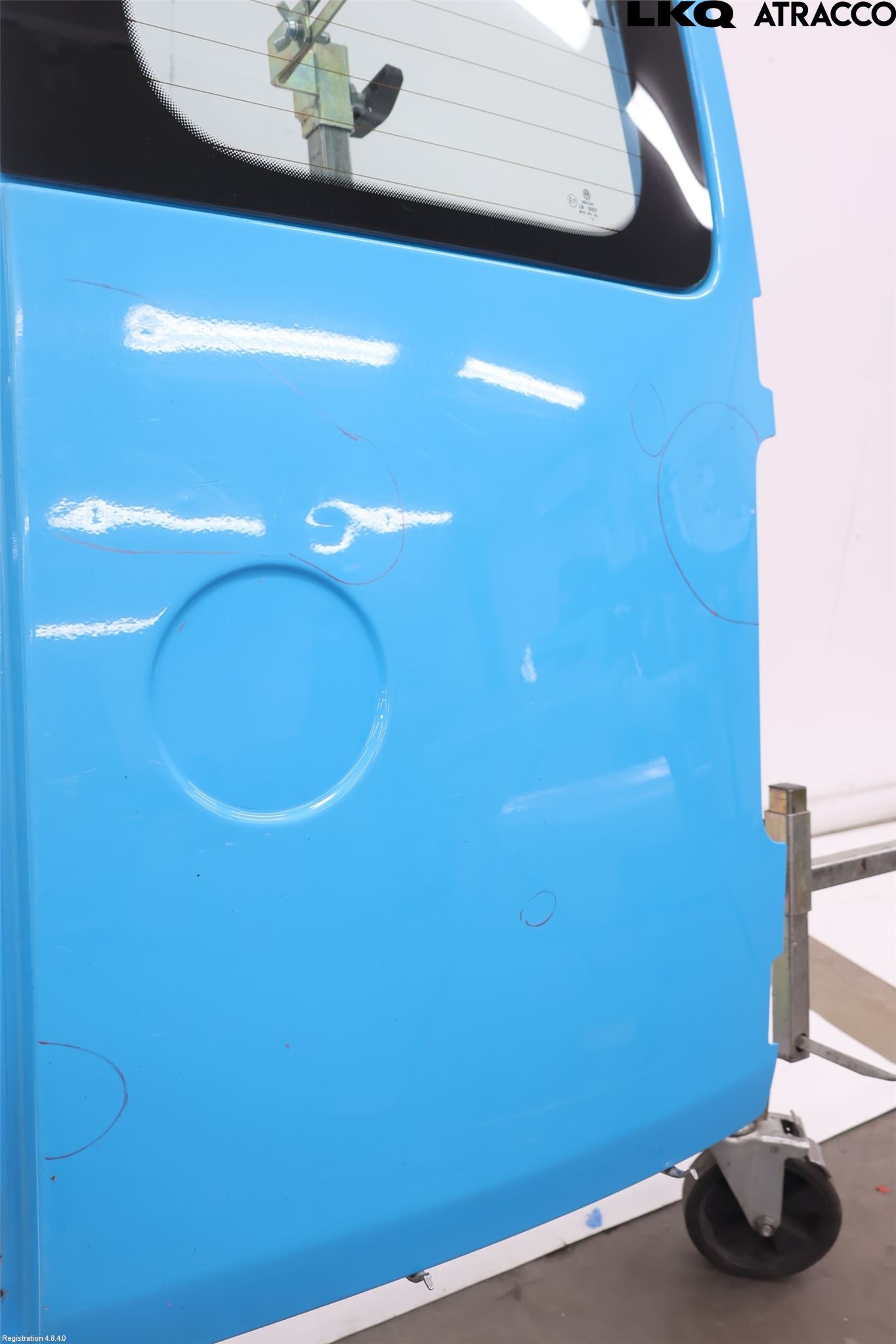 Volkswagen VW CADDY 16-20 Dörruta Bak Van-Skåp Hö