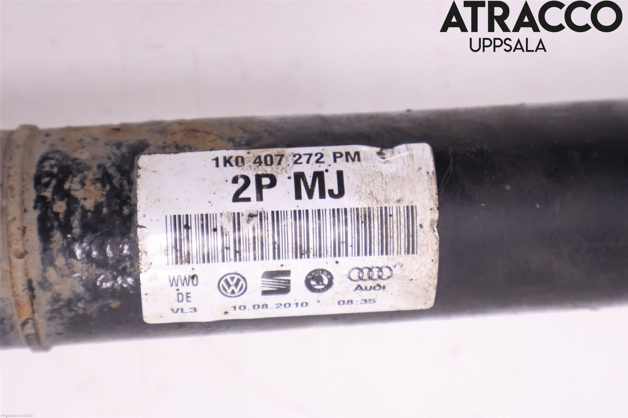 Audi A3/S3 05-13 Drivaxel Fram Höger