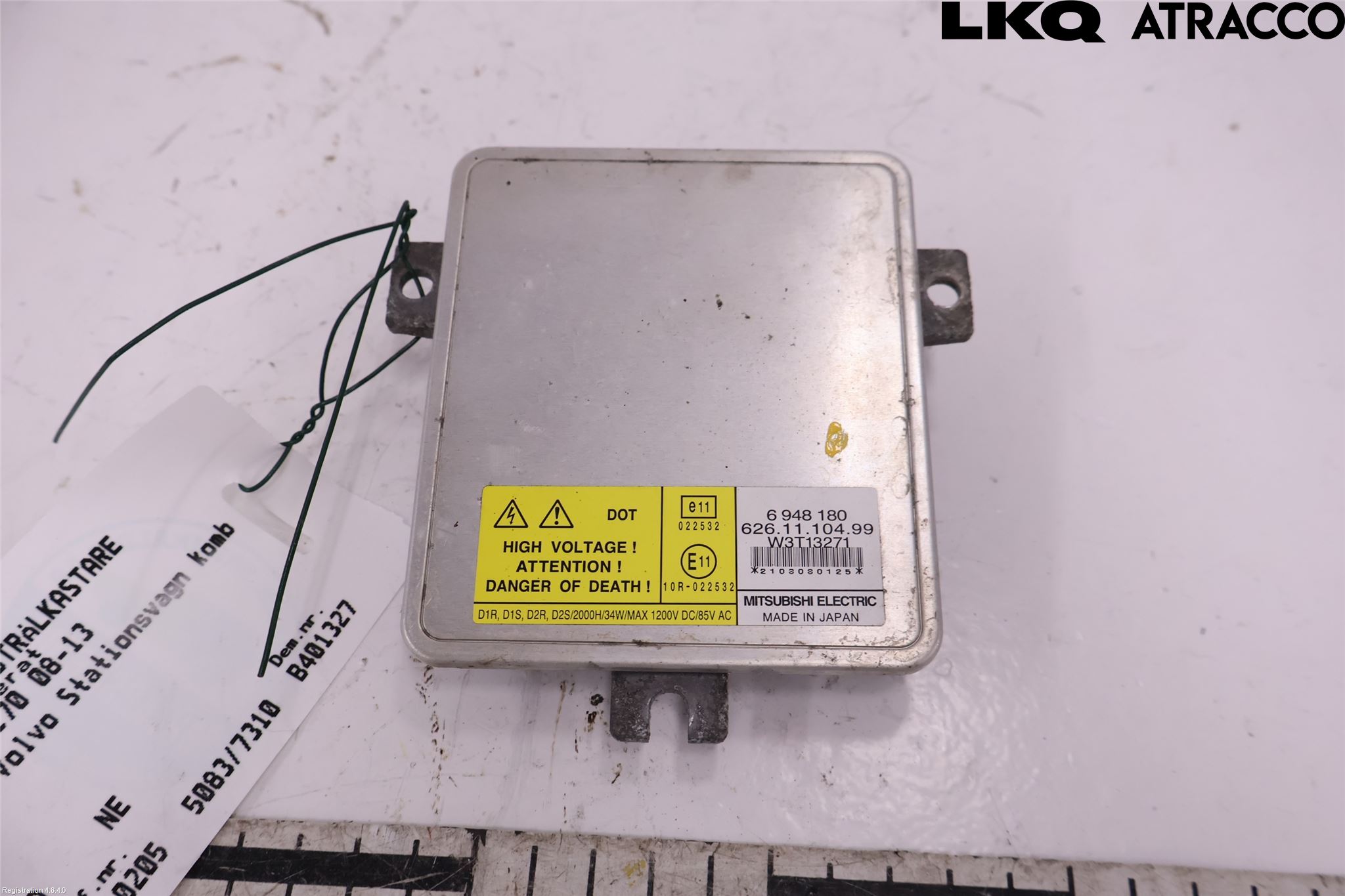 Volvo XC70 08-13 Styrenhet Strålkastare