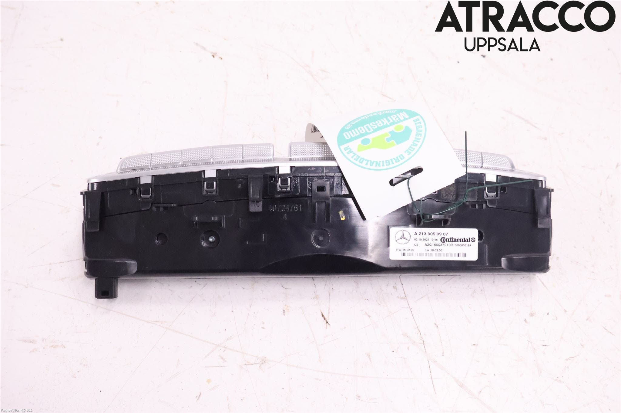 Mercedes-Benz MB E-KLASS (W213) 16-23 Ac Styrenhet Ac Manöveren