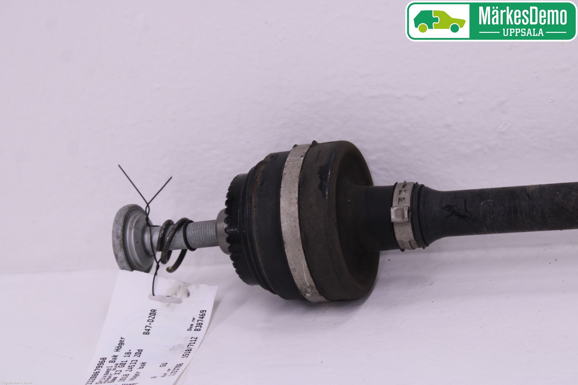 BMW X3 G01 18- Drivaxel Bak Höger