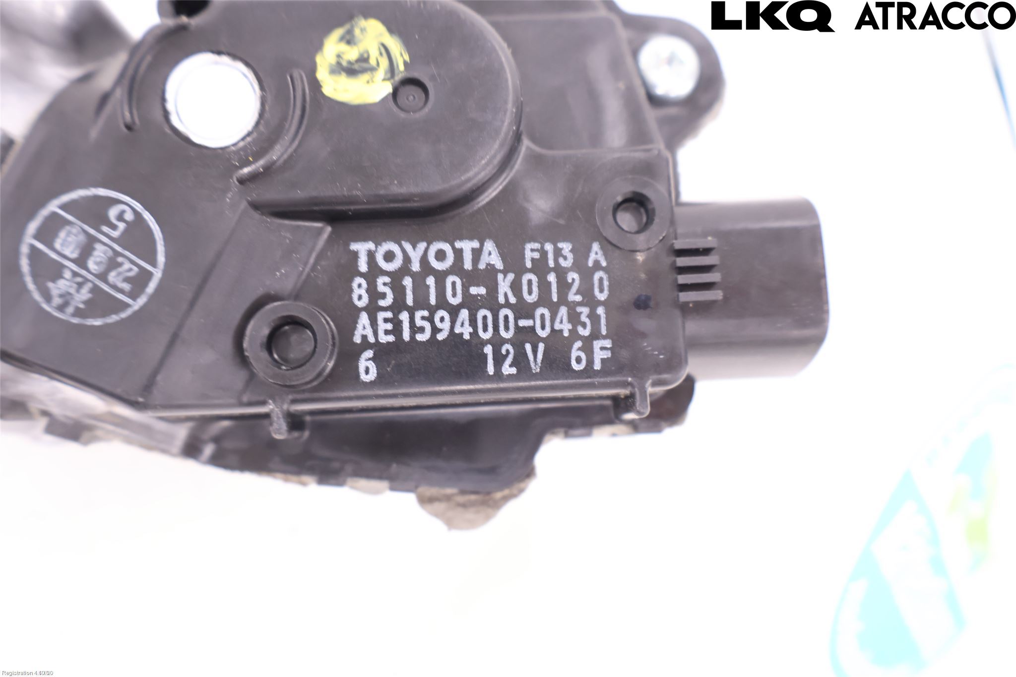 Toyota YARIS XP21 20- Torkarmotor Vindruta