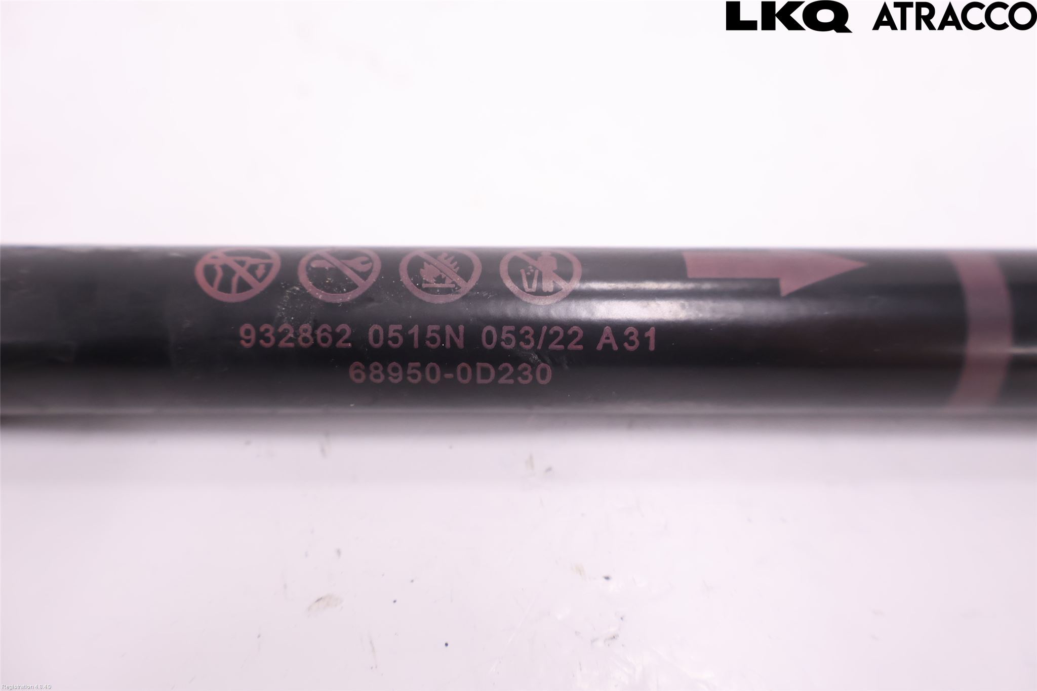 Toyota YARIS CROSS XP21 21- Gasfjäder Baklucka